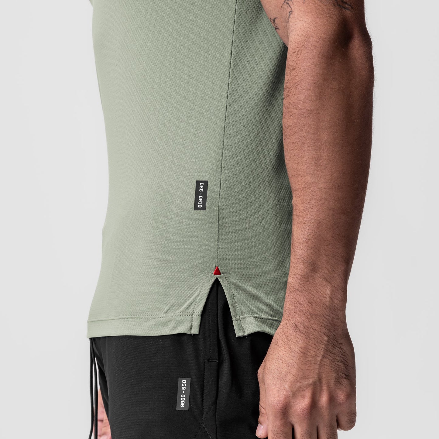 0918. AeroSilver® Fitted Tee Sage | ASRV Online