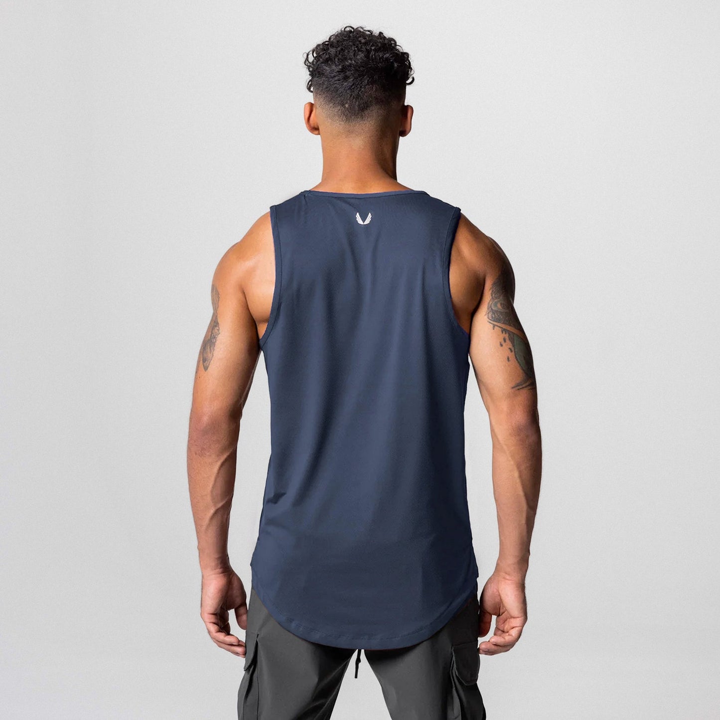 0830. AeroSilver® Tank Top Navy | ASRV Discount