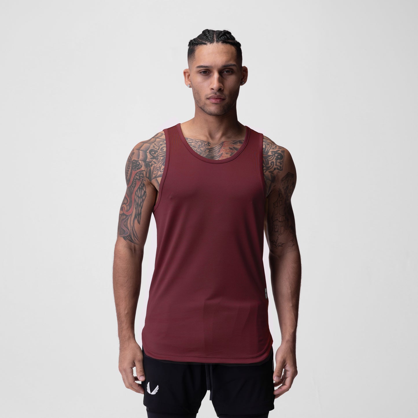 0830. AeroSilver® Tank Top Crimson | ASRV on sale