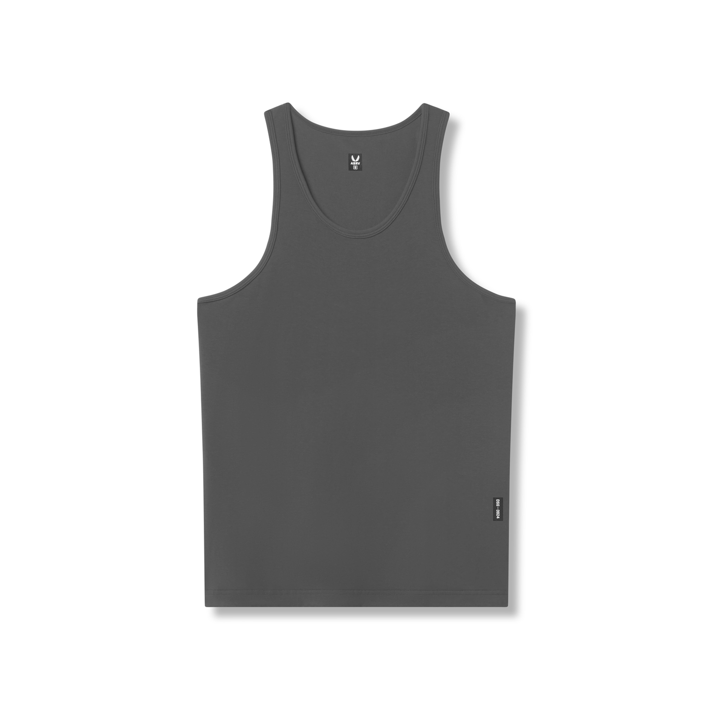 0924. Supima® Essential Slim Tank Space Grey | ASRV US