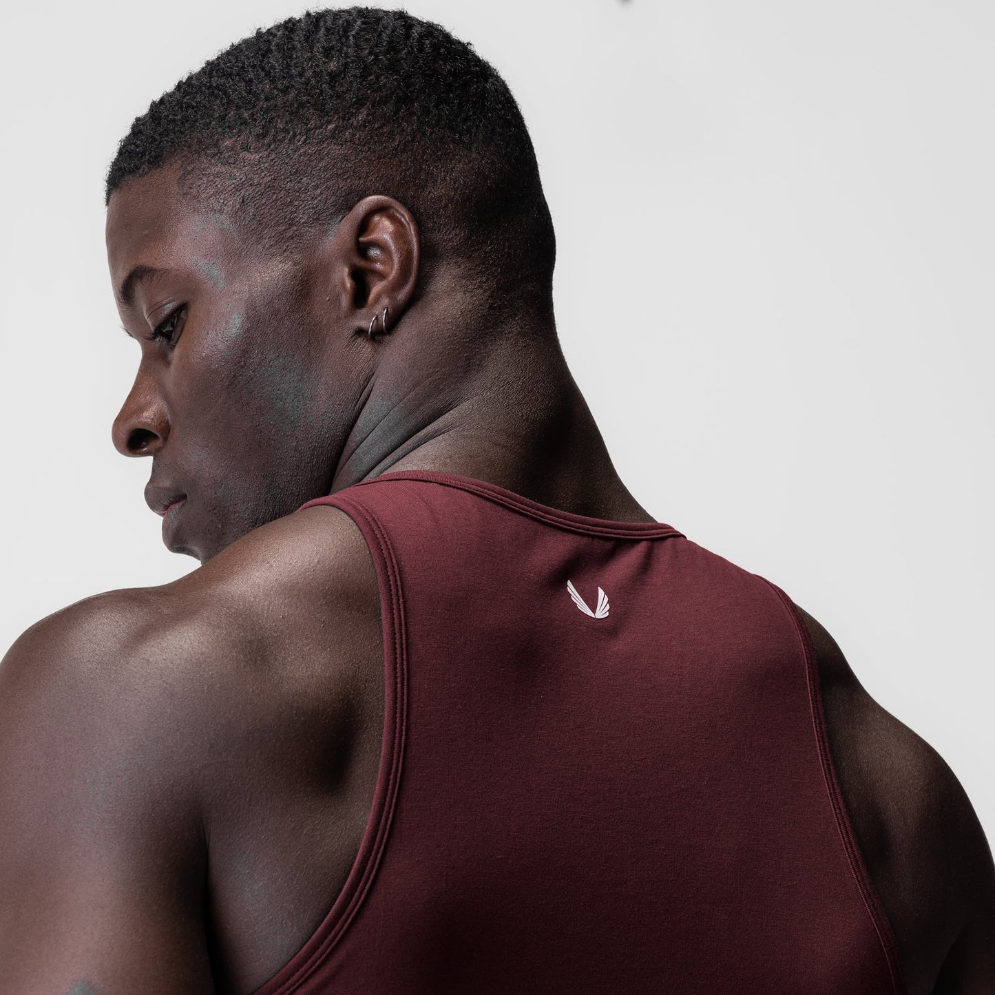 0924. Supima® Essential Slim Tank Crimson | ASRV sale
