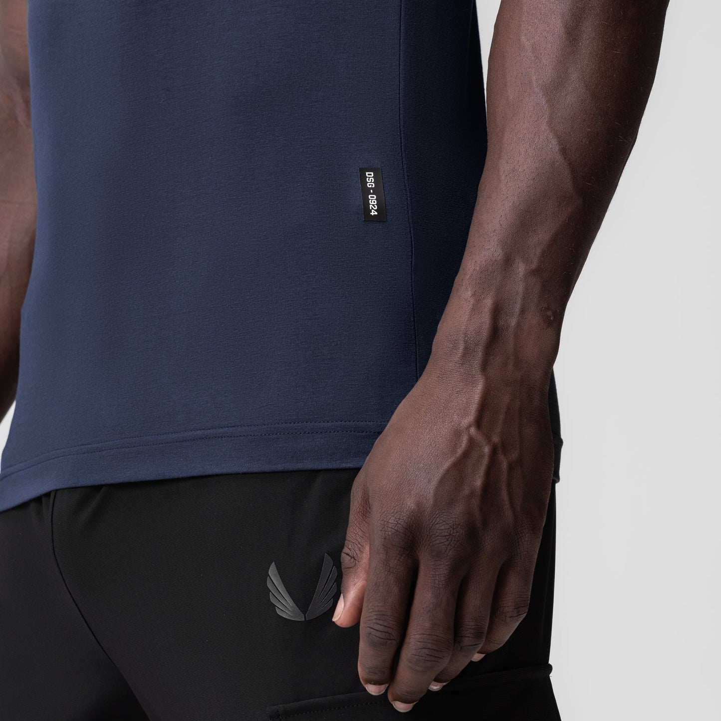 0924. Supima® Essential Slim Tank Navy | ASRV on sale