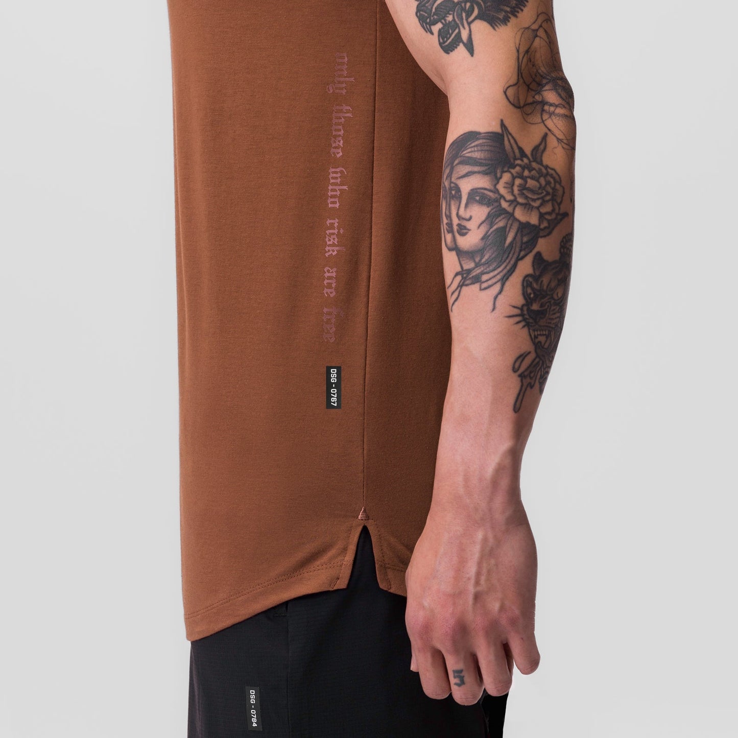 0767. Supima® Established Tee Rust | ASRV Discount