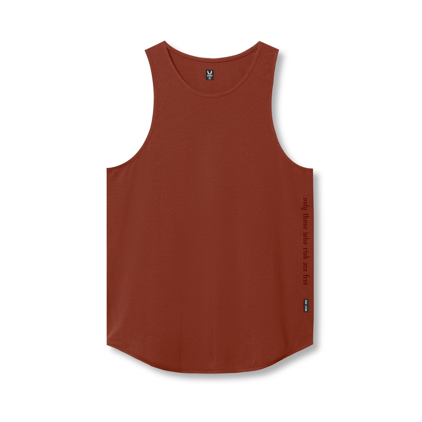 0780. Supima® Extended Tank Top Brick | ASRV sale