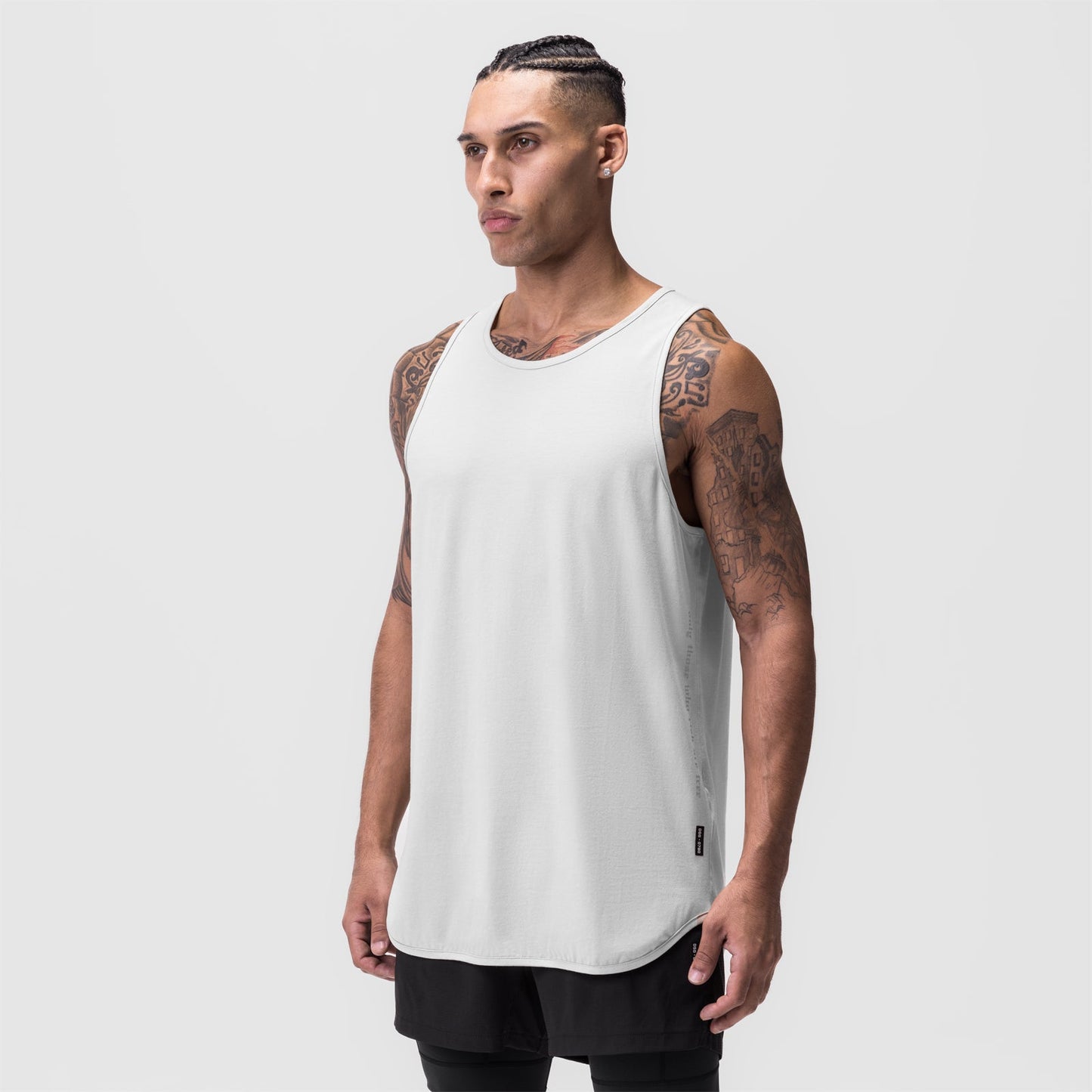 0780. Supima® Extended Tank Top White | ASRV on sale