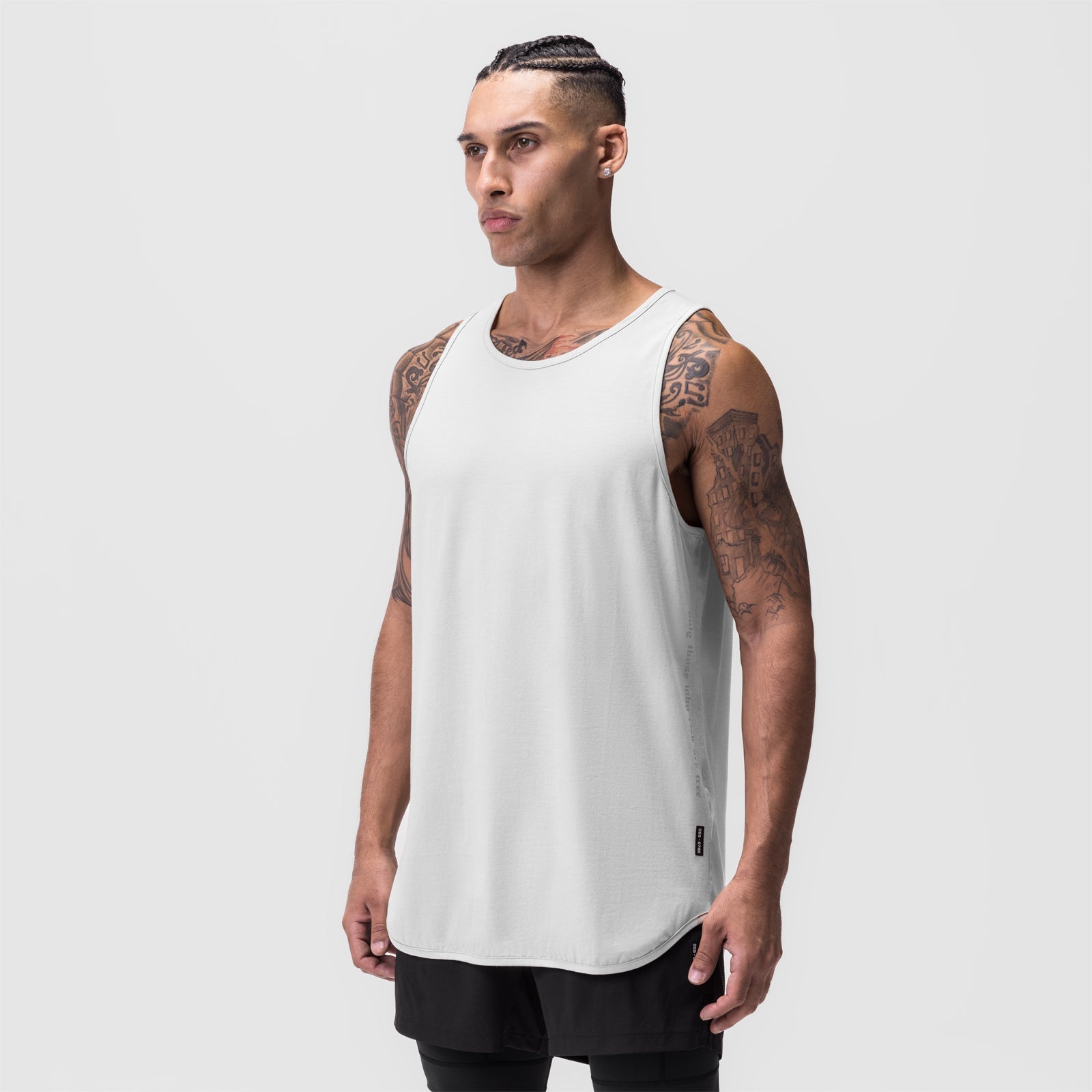 0780. Supima® Extended Tank Top White | ASRV on sale