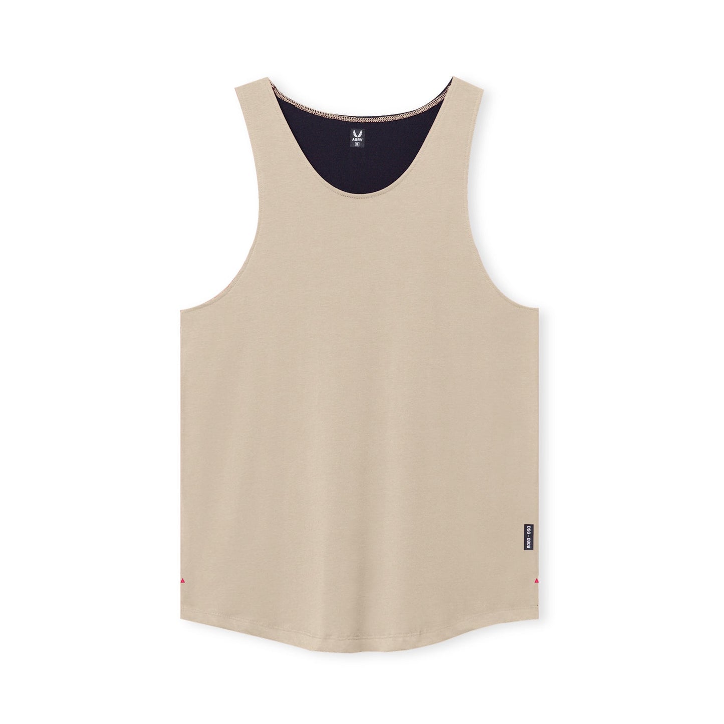 0808. Supima® Vented Tank Beige | ASRV Online