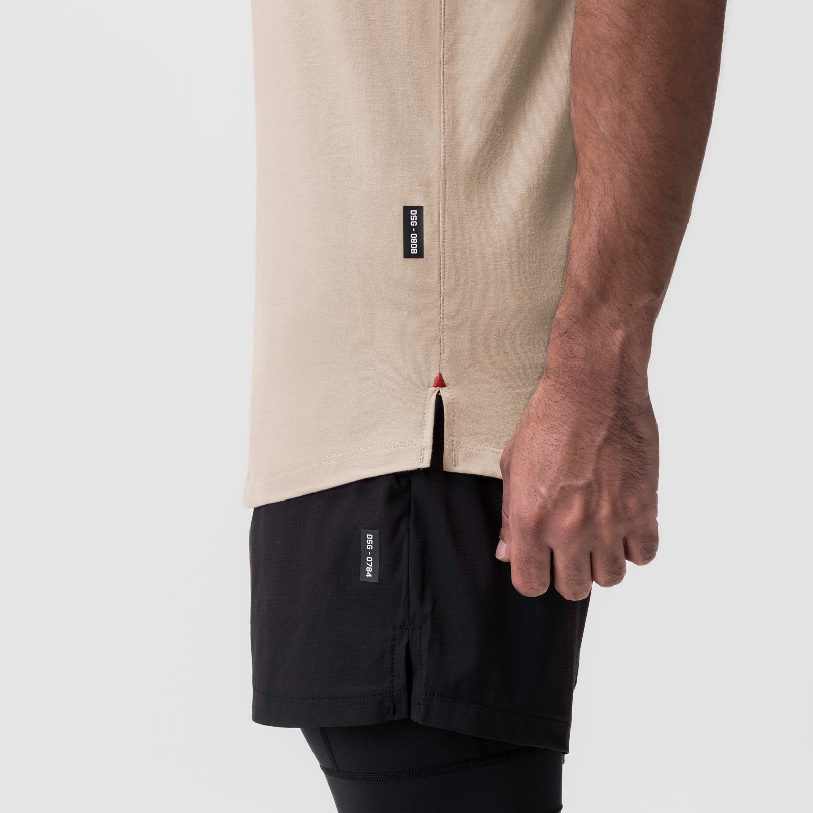 0808. Supima® Vented Tank Beige | ASRV Online