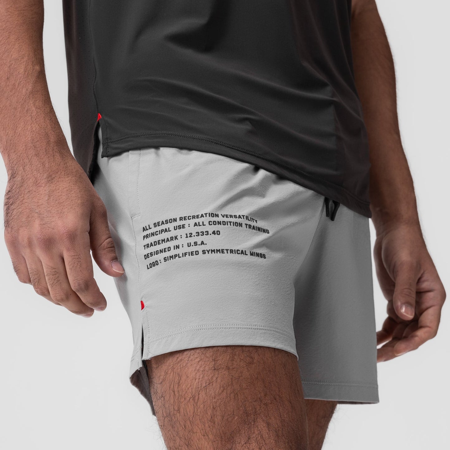 0942. Aerotex™ 5" Training Short Slate Grey | ASRV US
