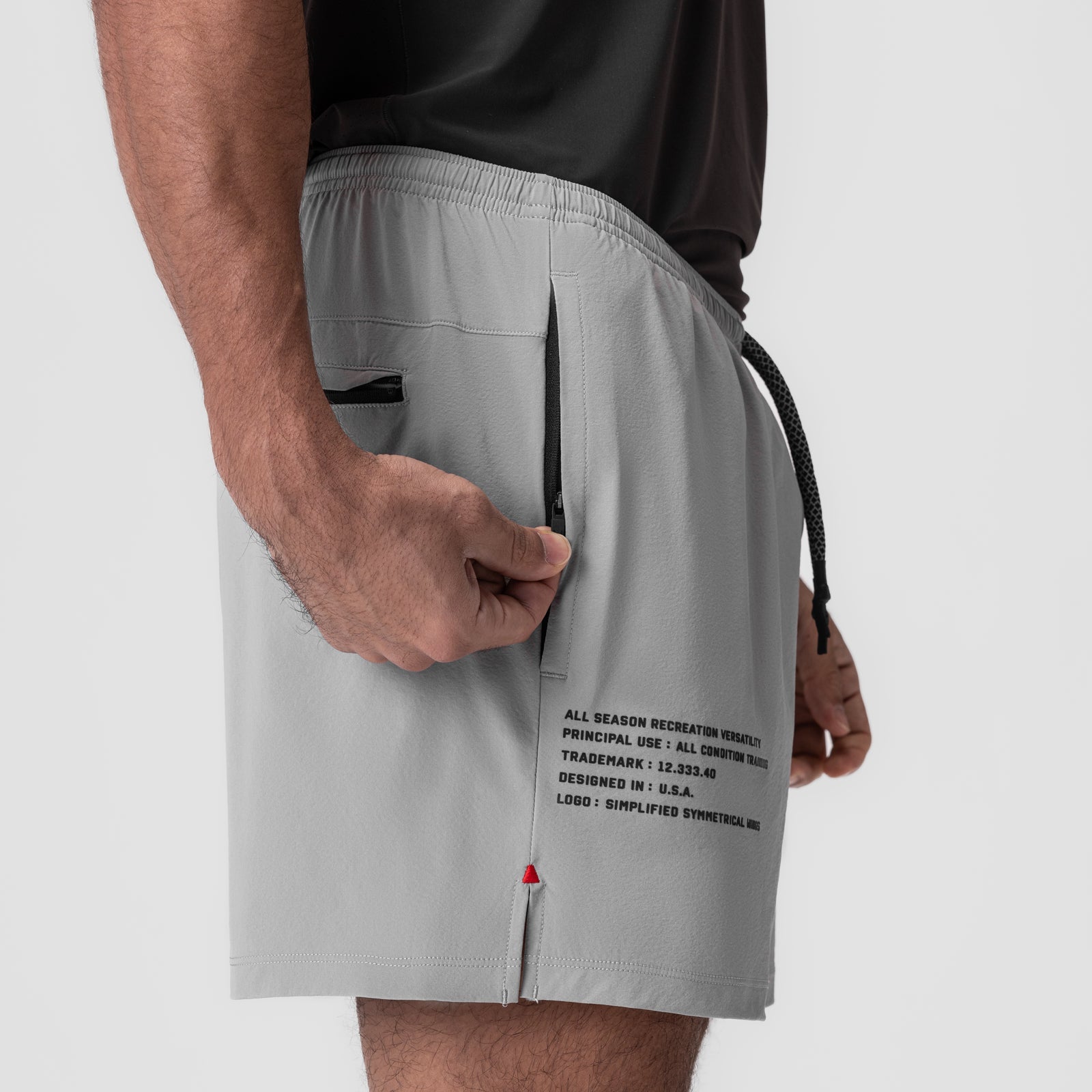 0942. Aerotex™ 5" Training Short Slate Grey | ASRV US