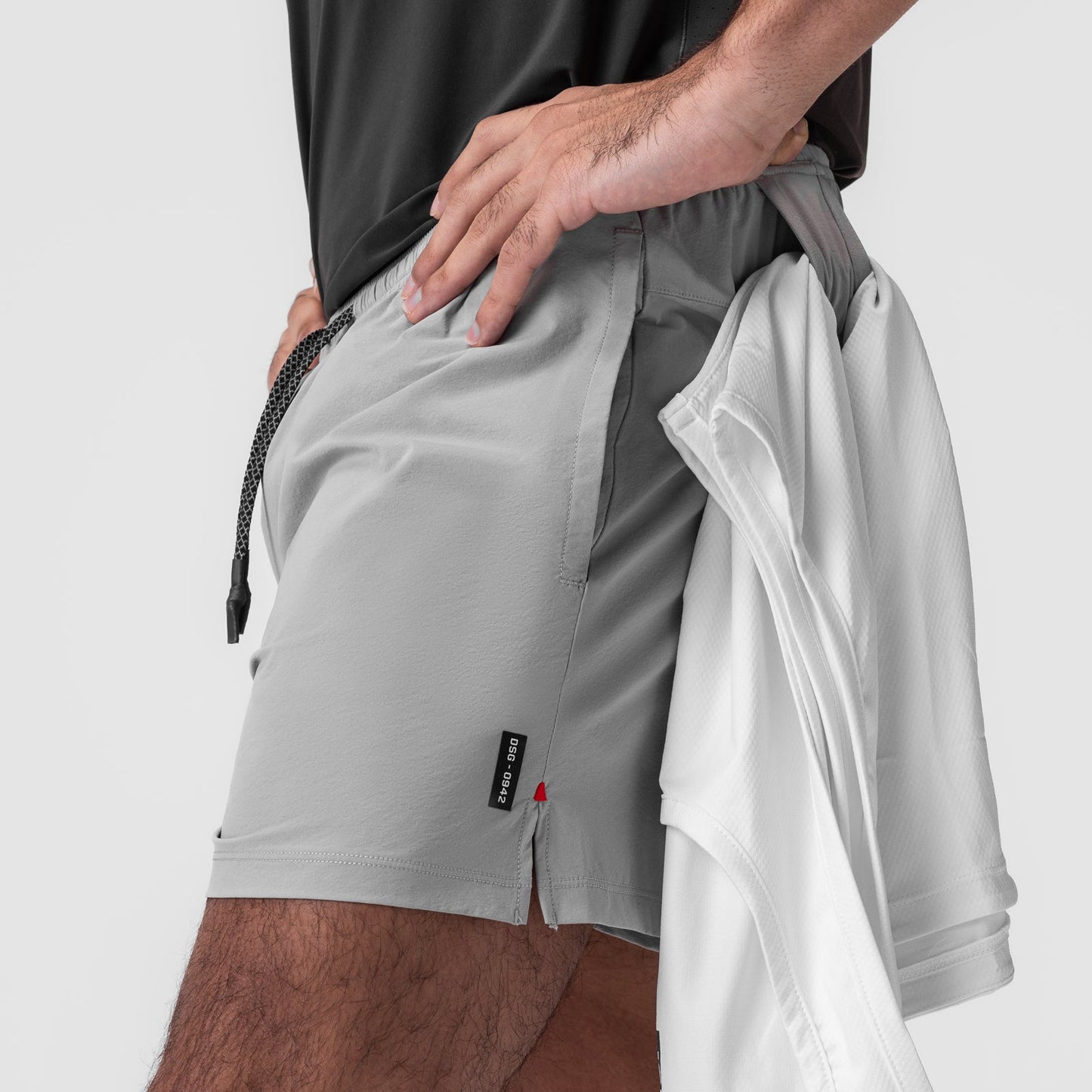 0942. Aerotex™ 5" Training Short Slate Grey | ASRV US