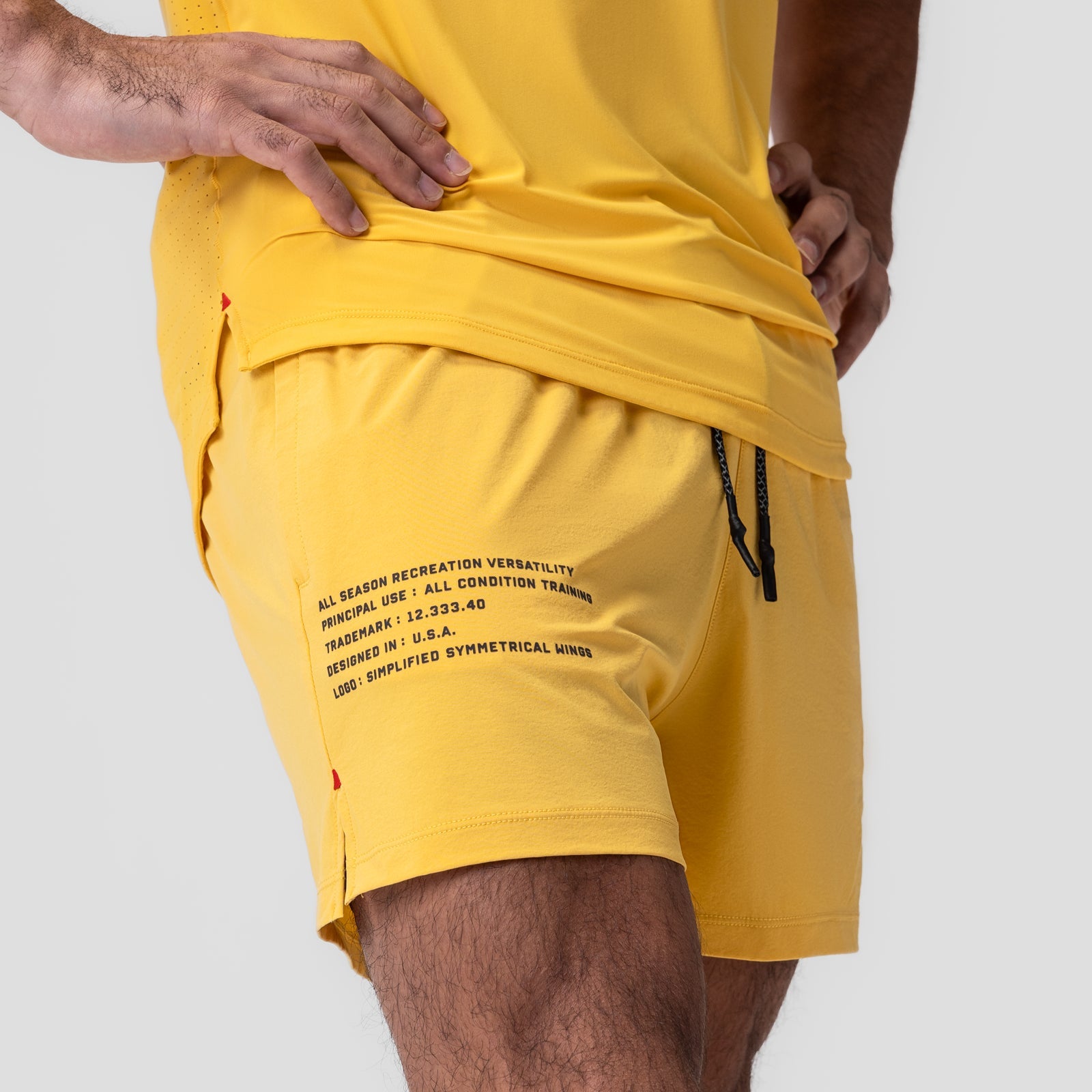 0942. Aerotex™ 5" Training Short Amber | ASRV on sale