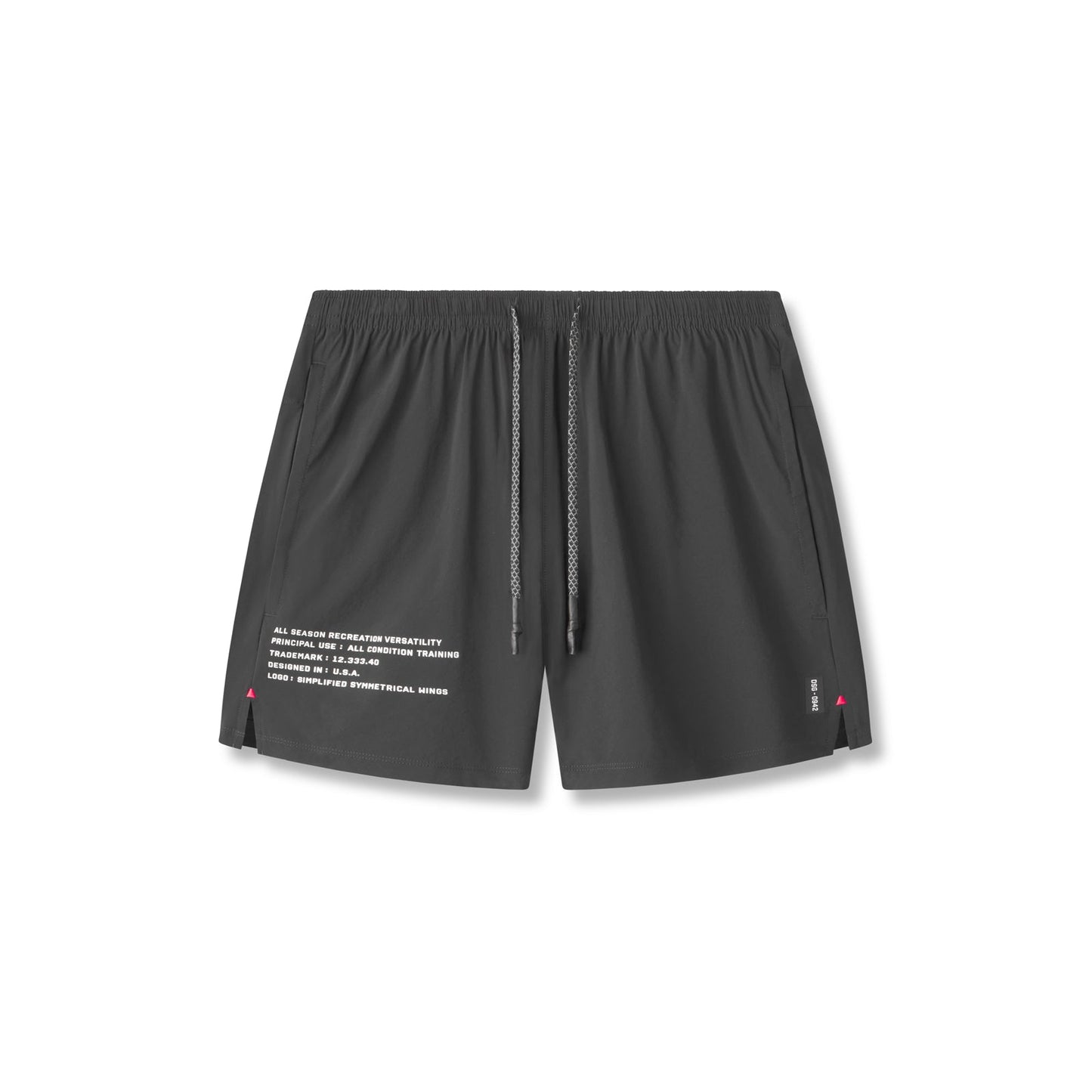 0942. Aerotex™ 5" Training Short Space Grey | ASRV Discount