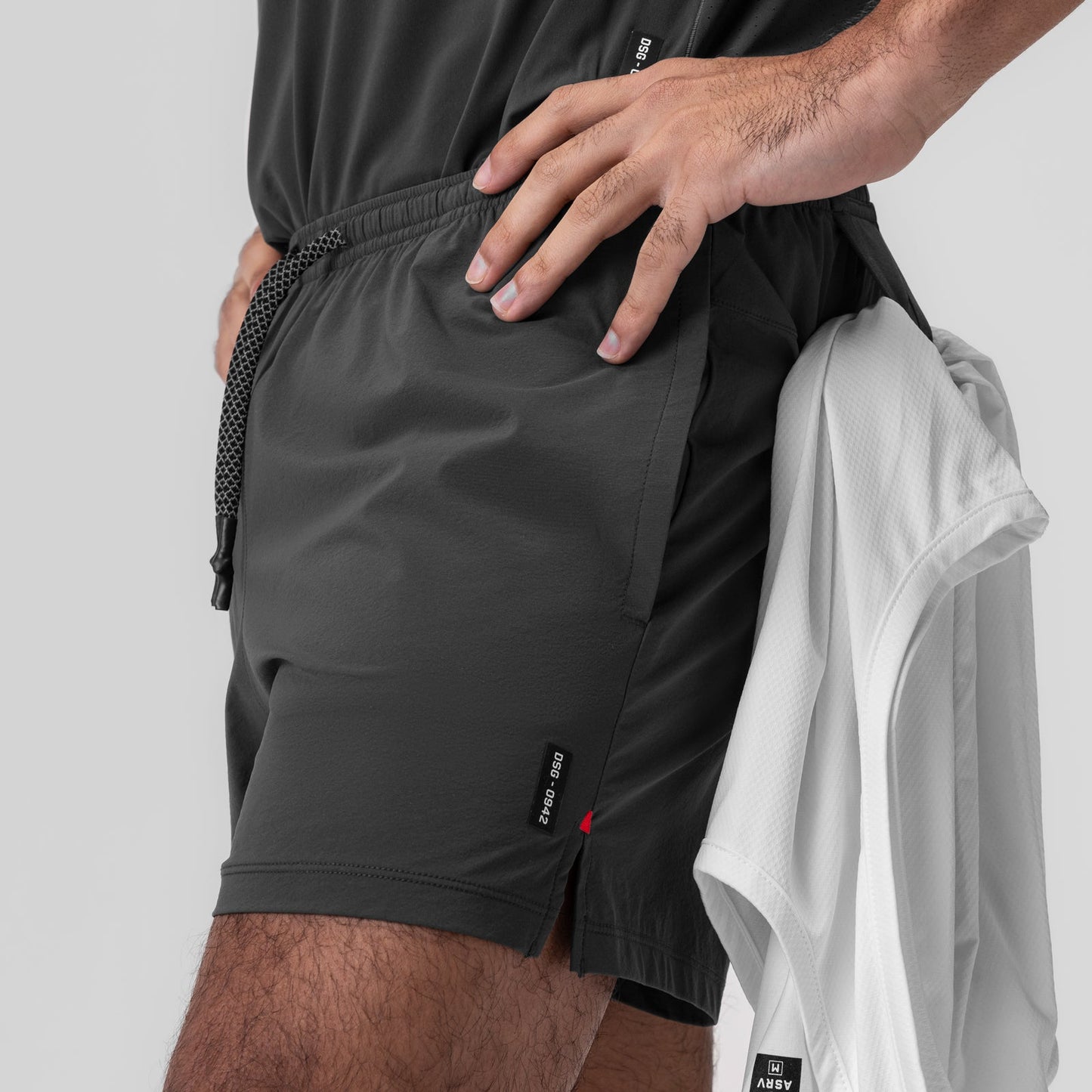 0942. Aerotex™ 5" Training Short Space Grey | ASRV Discount