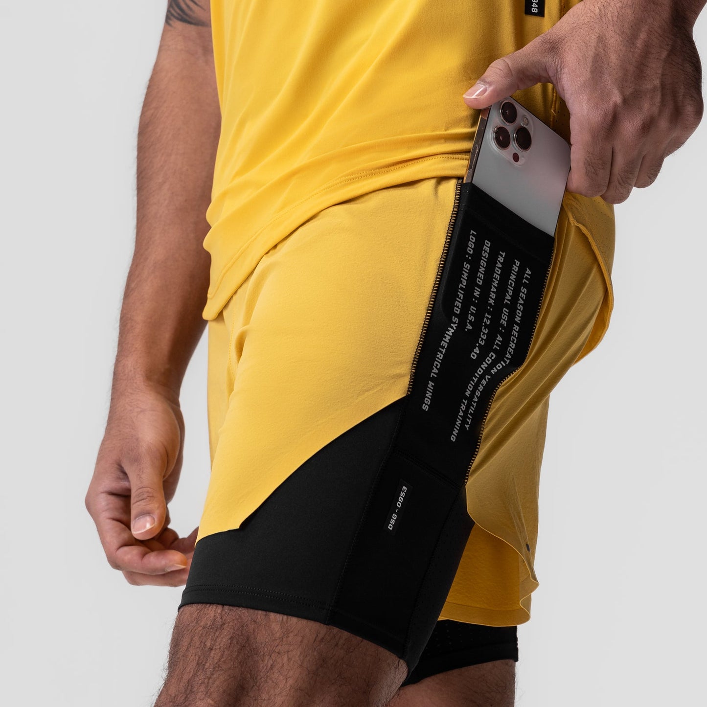 0953. Aerotex™ Hybrid Liner Short Amber/Black | ASRV near me