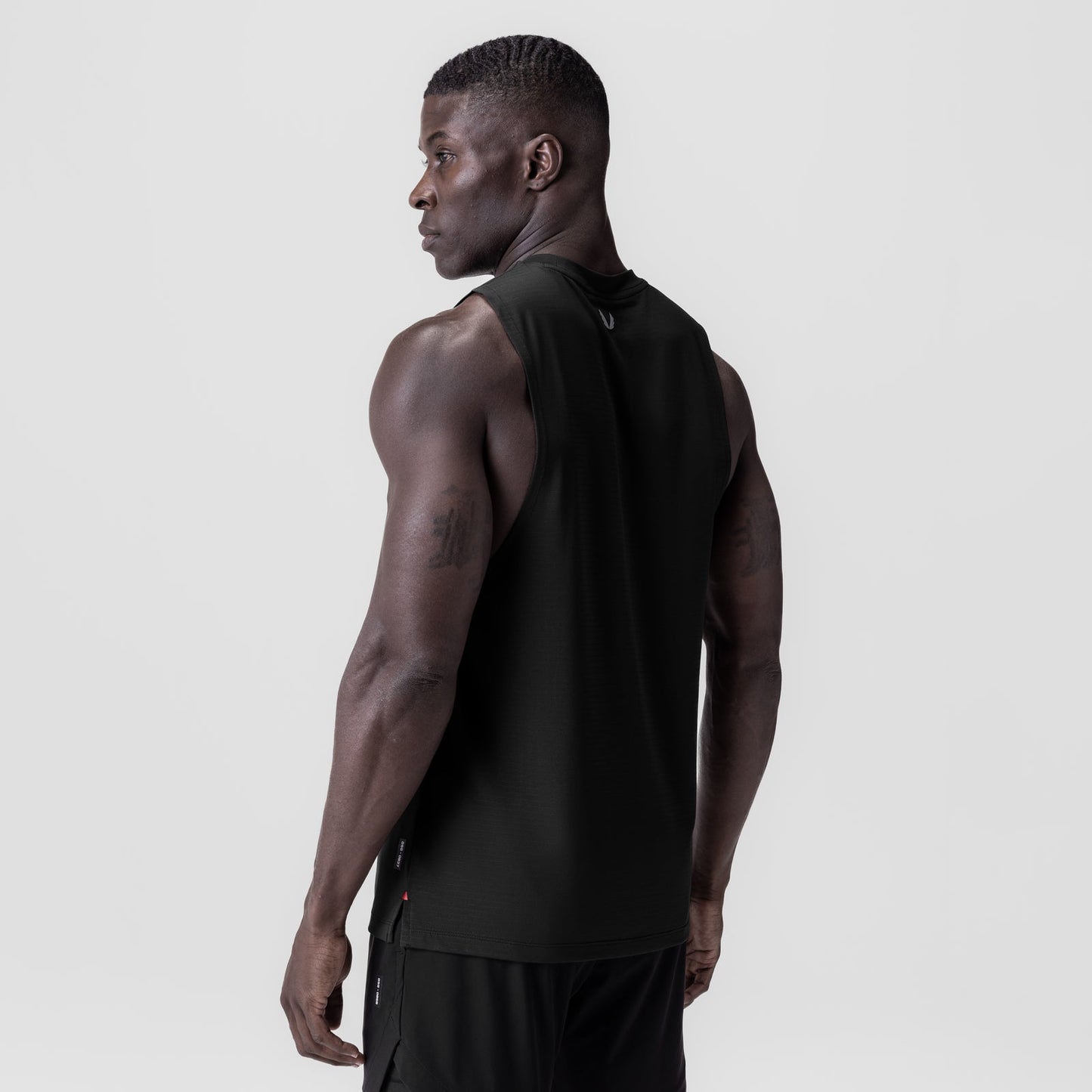 0837. 3D-Lite® 2.0 Lycra® Muscle Tank Black "RP" | ASRV sale