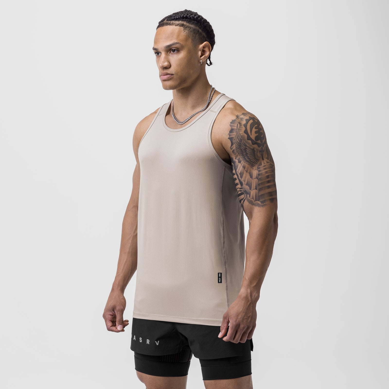 0754. AeroSilver® Training Singlet Chai | ASRV discount