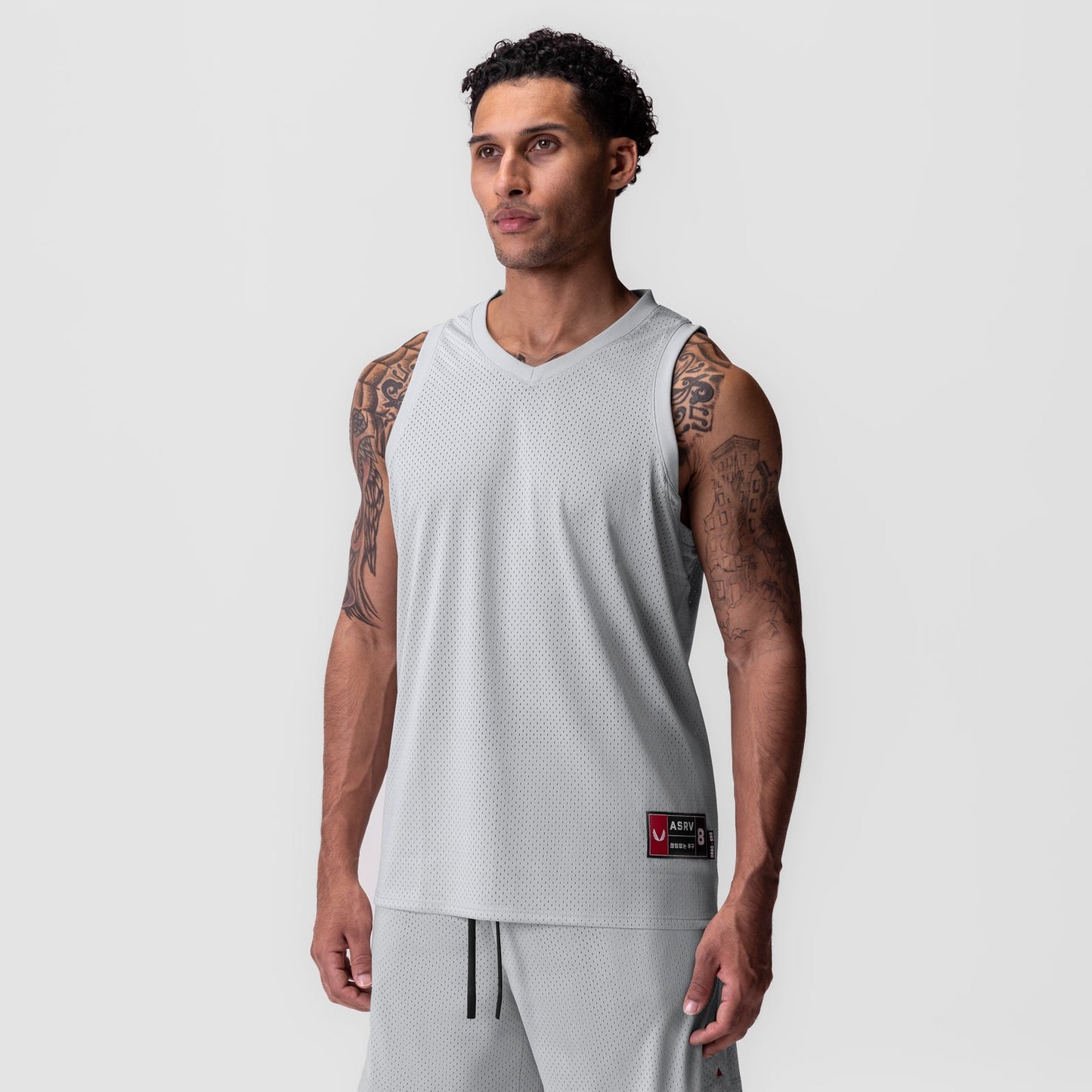 0990. Ion-Mesh Basketball Jersey Slate Grey | ASRV Online
