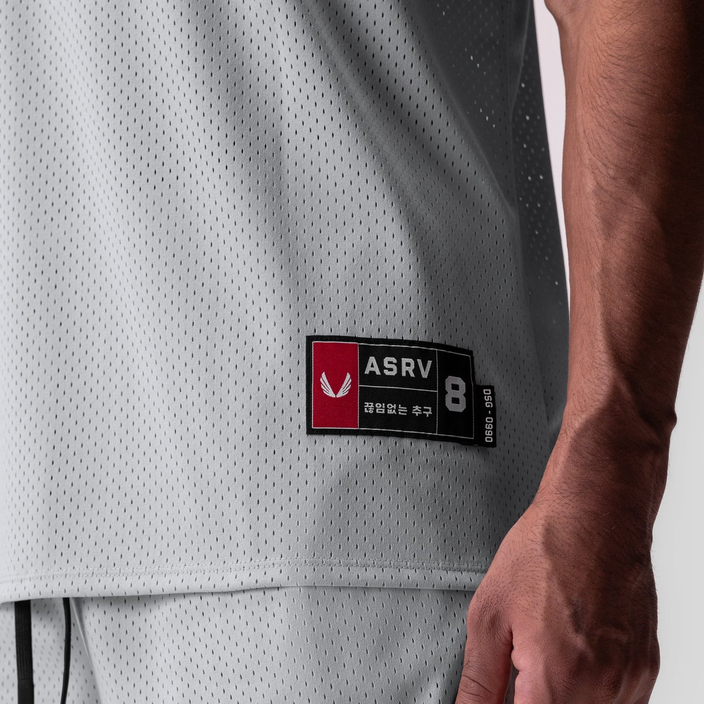 0990. Ion-Mesh Basketball Jersey Slate Grey | ASRV Online