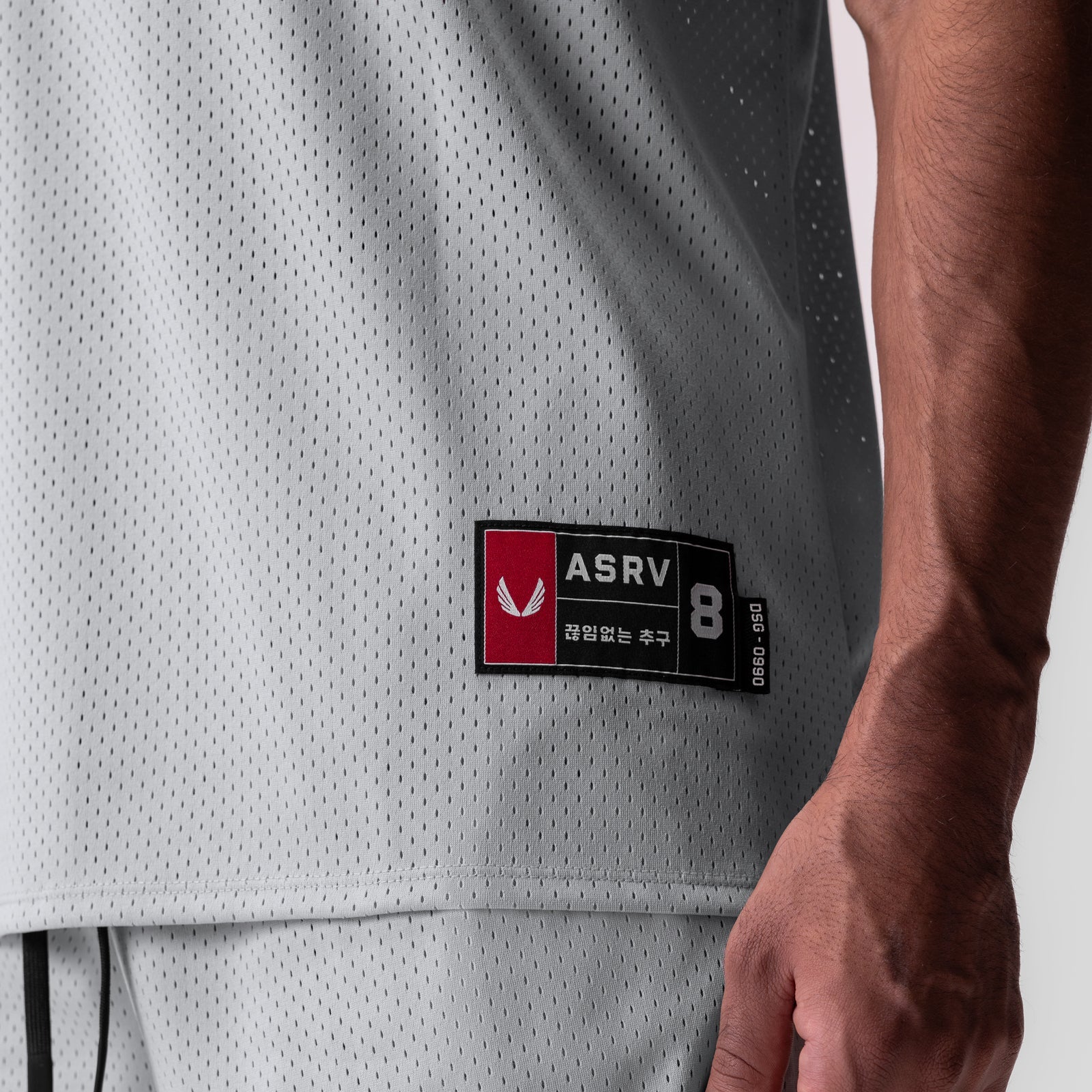 0990. Ion-Mesh Basketball Jersey Slate Grey | ASRV Online