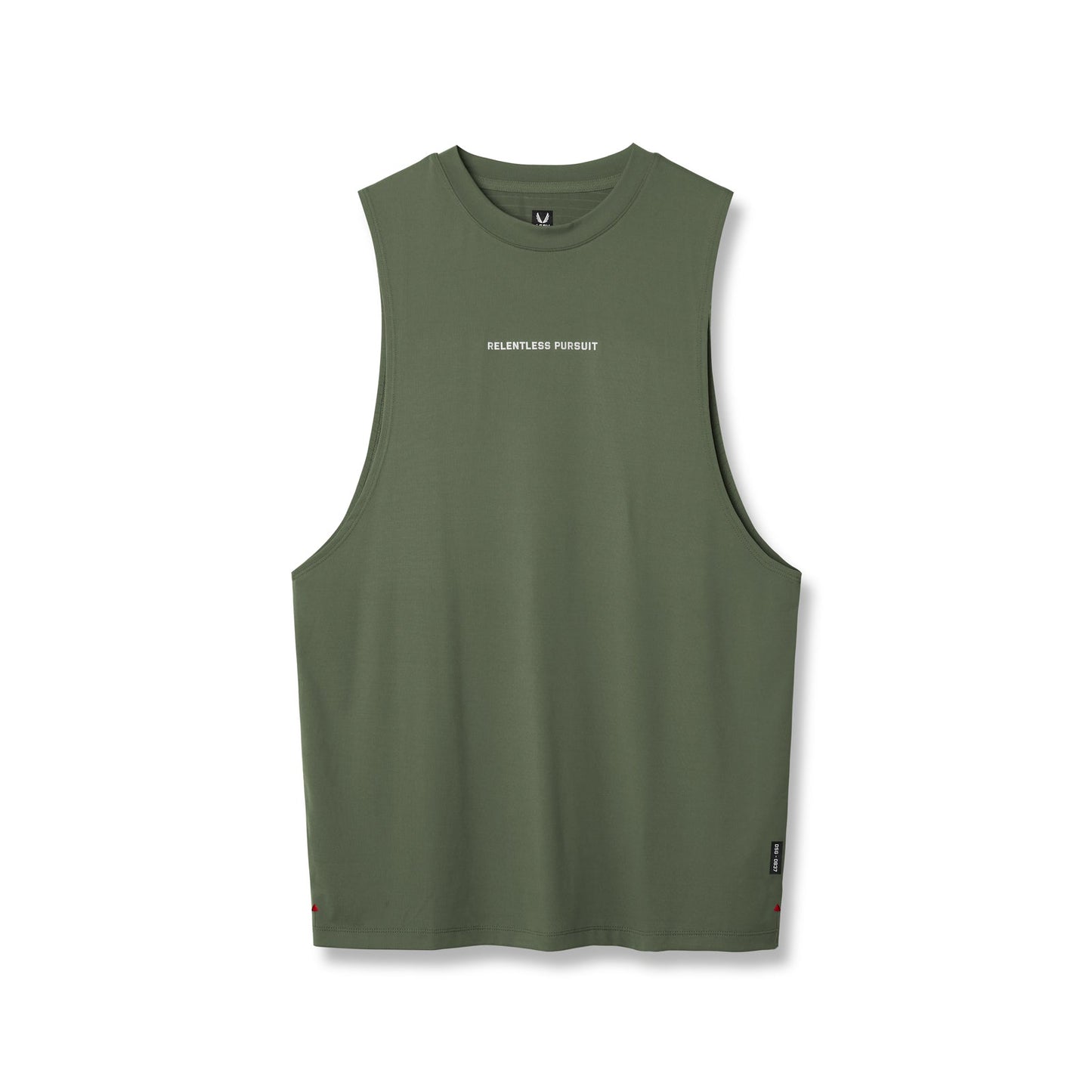0837. 3D-Lite® 2.0 Lycra® Muscle Tank Olive "RP" | ASRV on sale