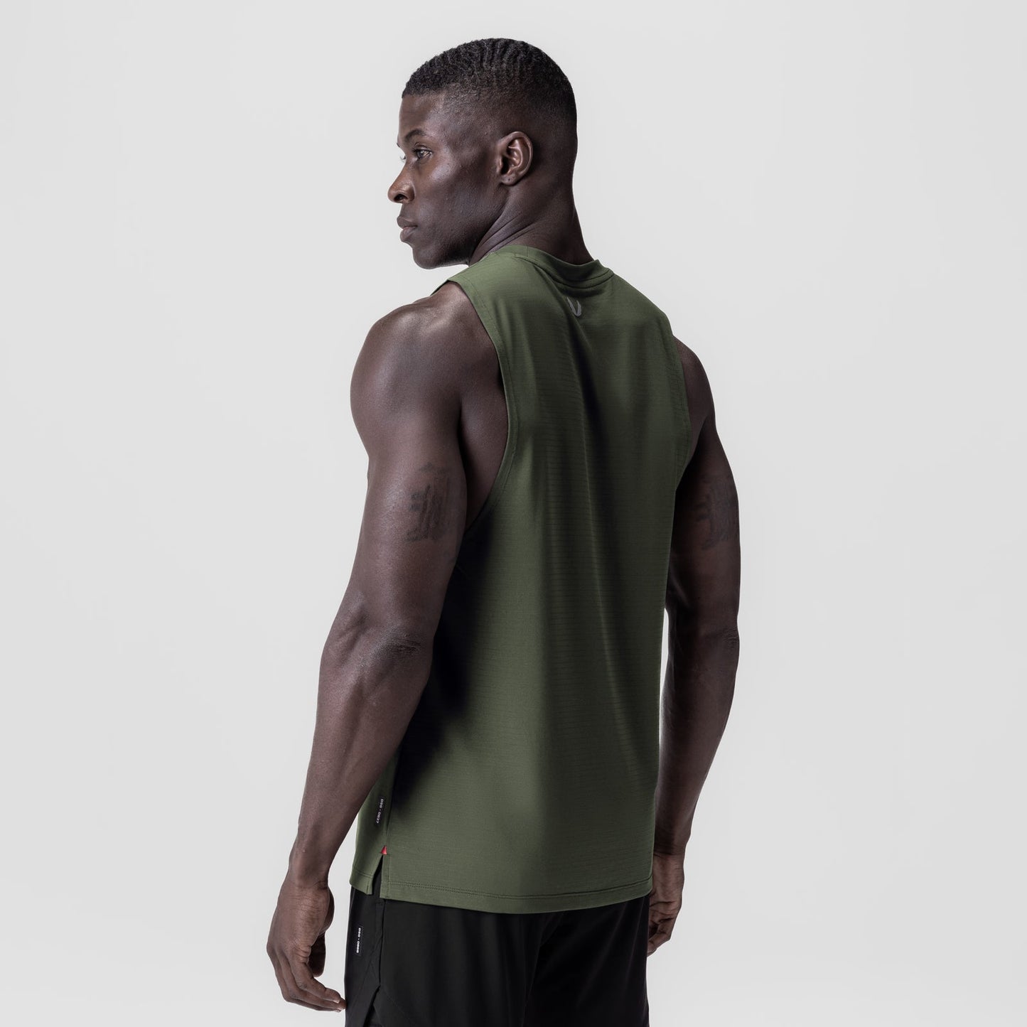 0837. 3D-Lite® 2.0 Lycra® Muscle Tank Olive "RP" | ASRV on sale