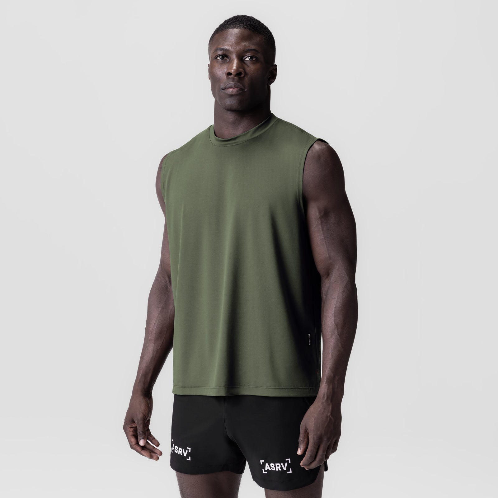 0927. 3D-Lite® 2.0 Lycra® Relaxed Cutoff Olive | ASRV for sale