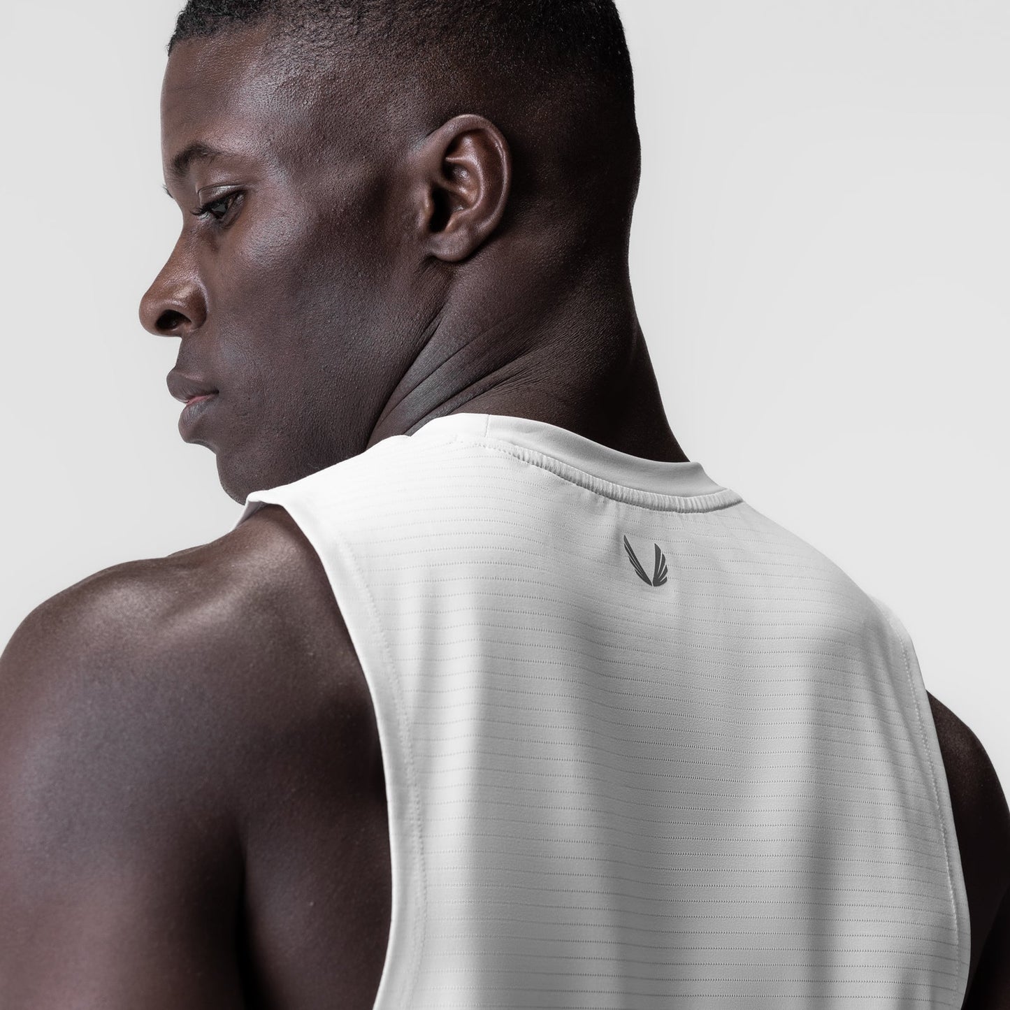 0837. 3D-Lite® 2.0 Lycra® Muscle Tank White "RP" | ASRV discount