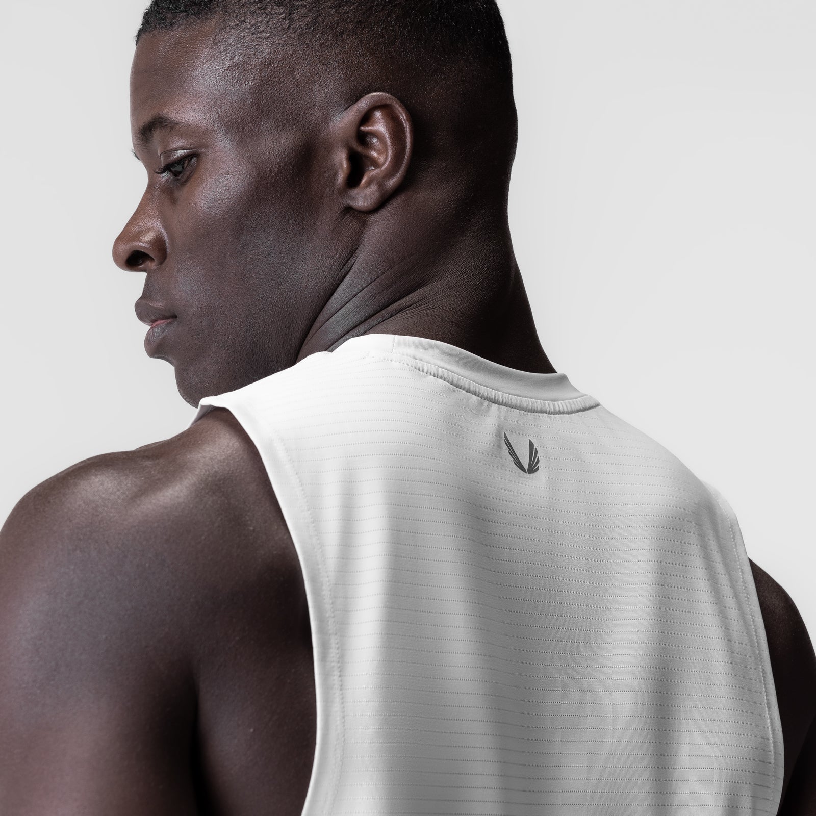 0837. 3D-Lite® 2.0 Lycra® Muscle Tank White "RP" | ASRV discount