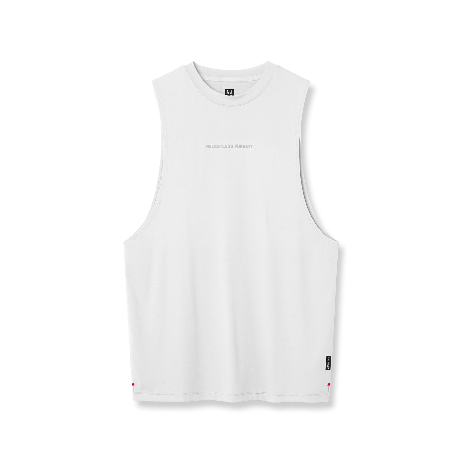 0837. 3D-Lite® 2.0 Lycra® Muscle Tank White "RP" | ASRV discount