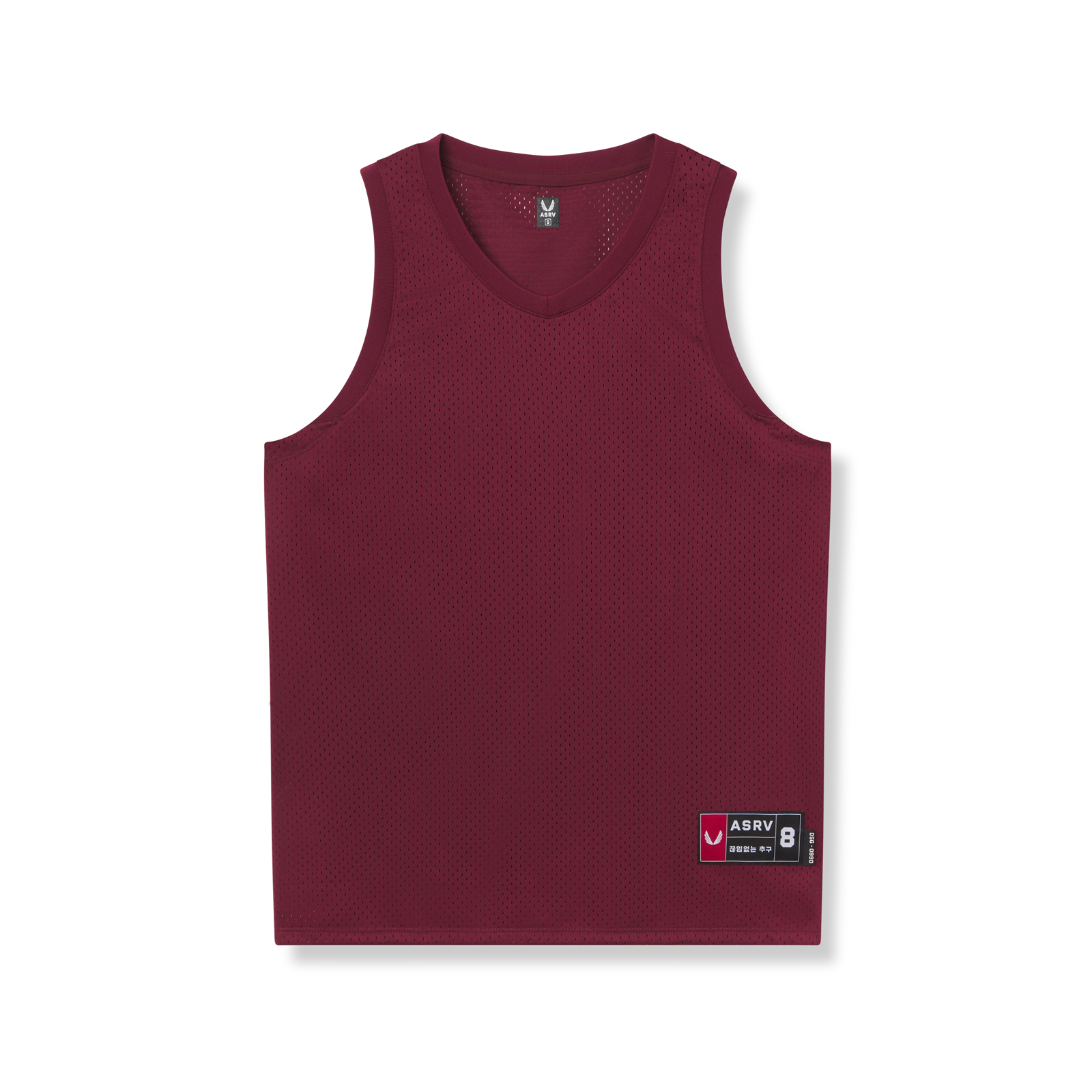 0990. Ion-Mesh Basketball Jersey Crimson | ASRV Online