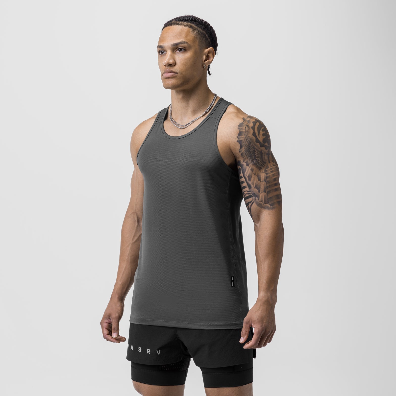 0754. AeroSilver® Training Singlet Space Grey | ASRV on sale