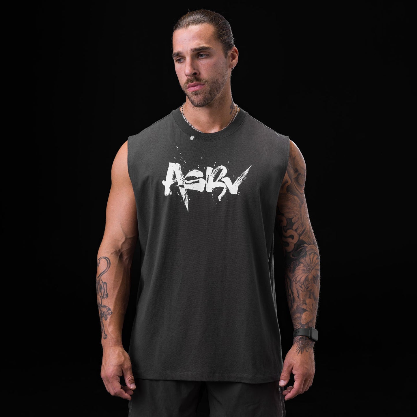 0807. Tech Essential™ Relaxed Cutoff Space Grey "Koi" | ASRV for sale