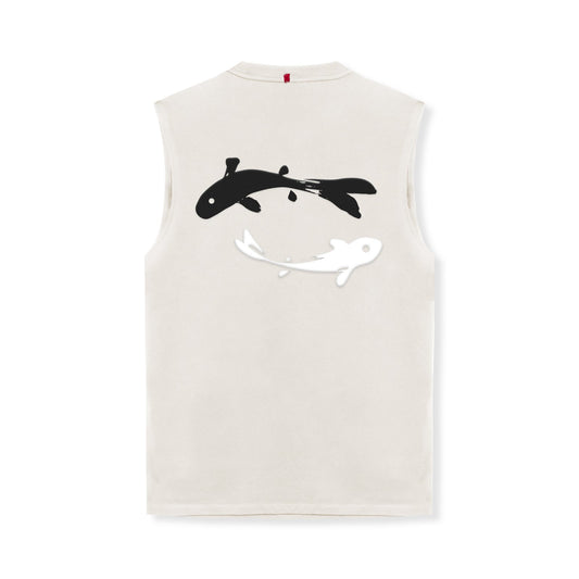 0807. Tech Essential™ Relaxed Cutoff Stone "Koi" | ASRV discount