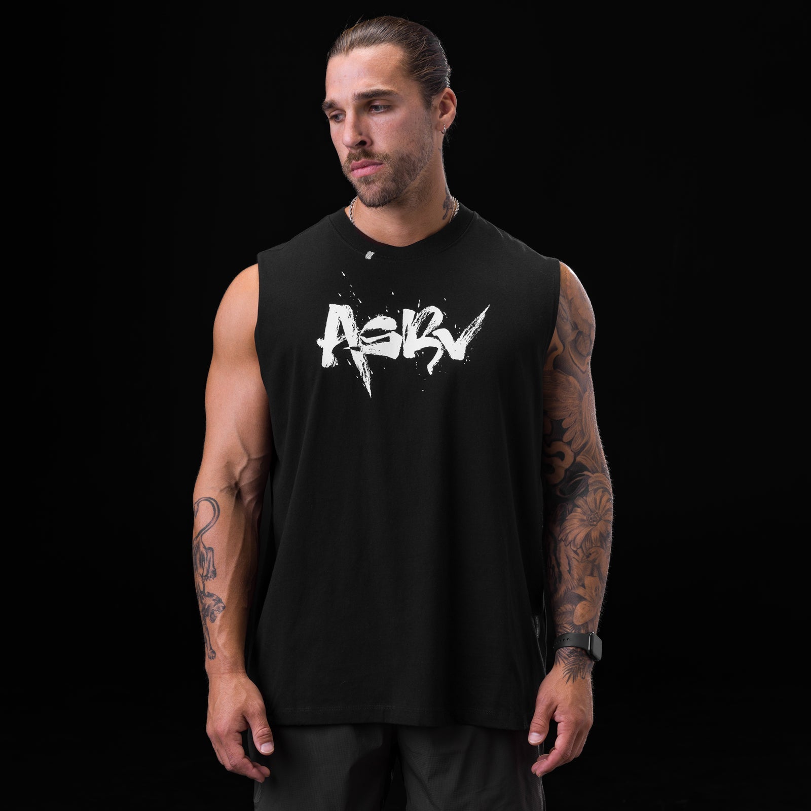 0807. Tech Essential™ Relaxed Cutoff Black "Koi" | ASRV near me