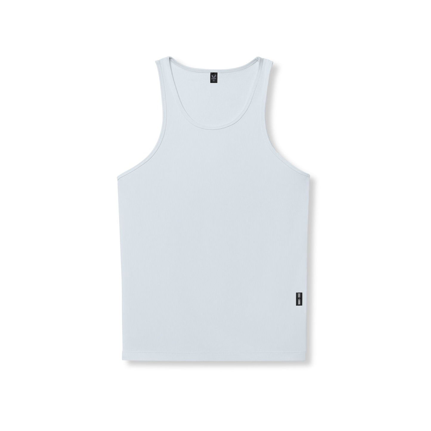 0986. Creora® Tech Ribbed Tank Ice Blue | ASRV sale