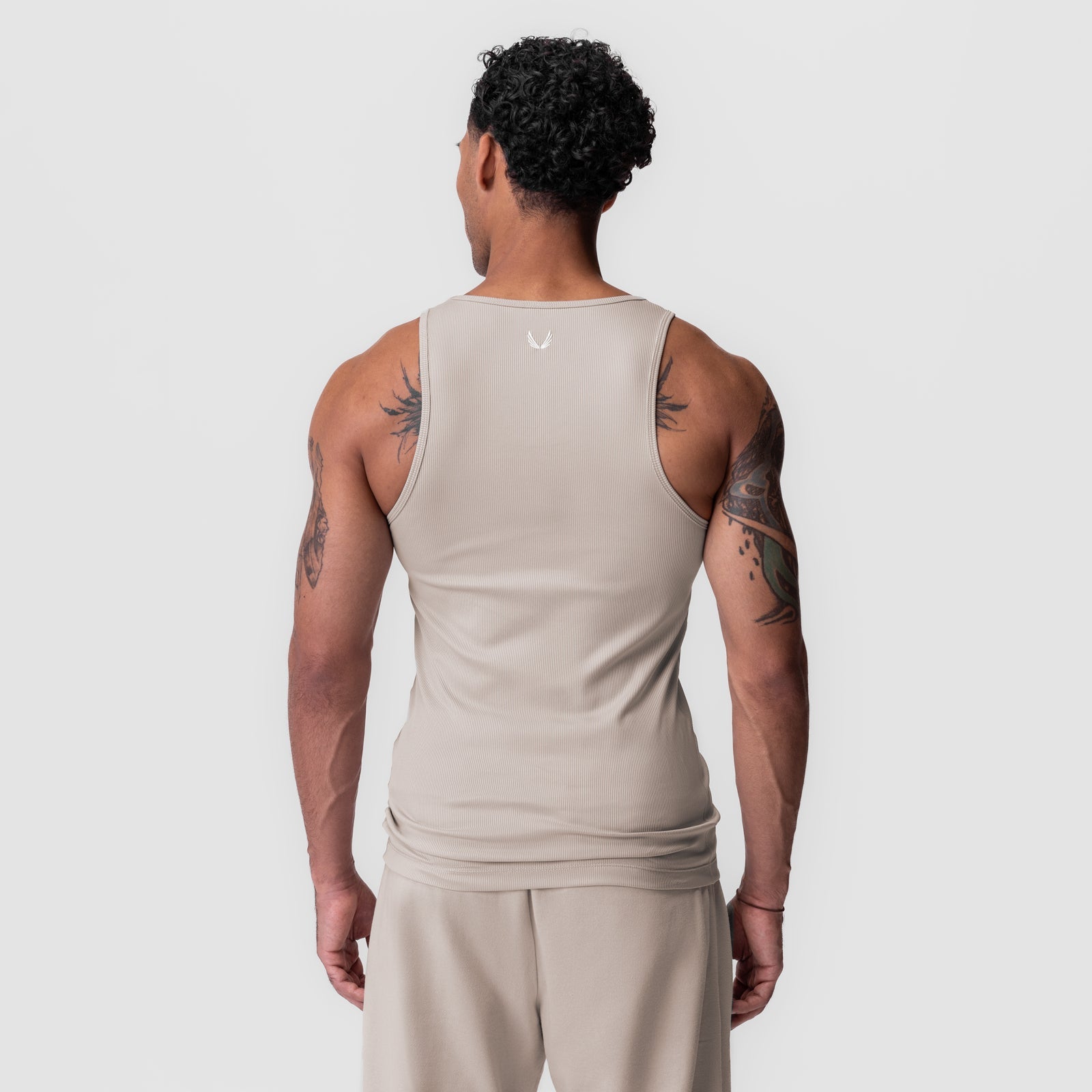 0986. Creora® Tech Ribbed Tank Chai | ASRV on sale