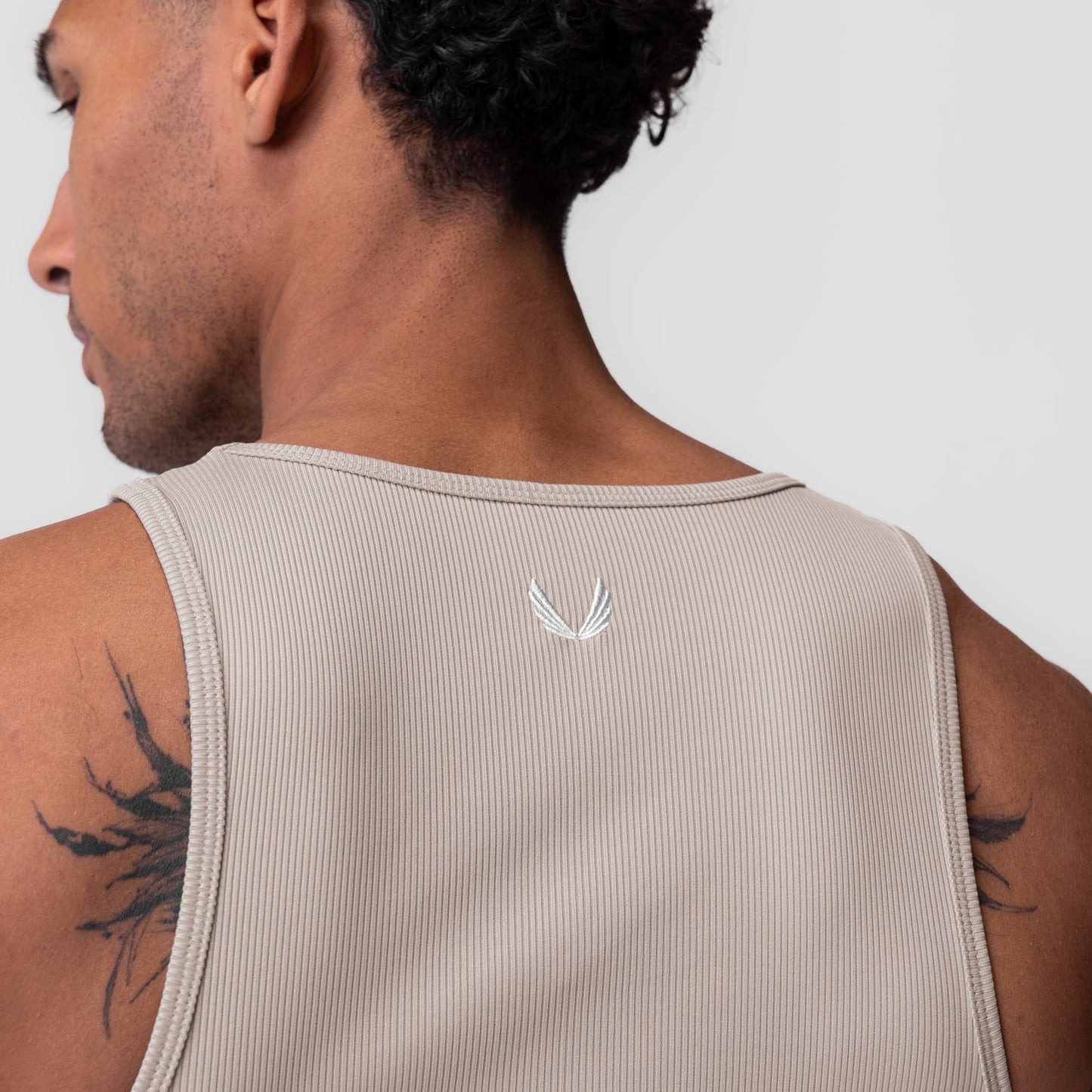 0986. Creora® Tech Ribbed Tank Chai | ASRV on sale