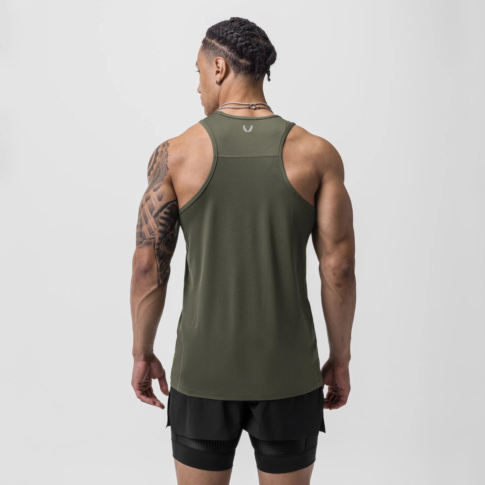 0754. AeroSilver® Training Singlet Olive | ASRV discount