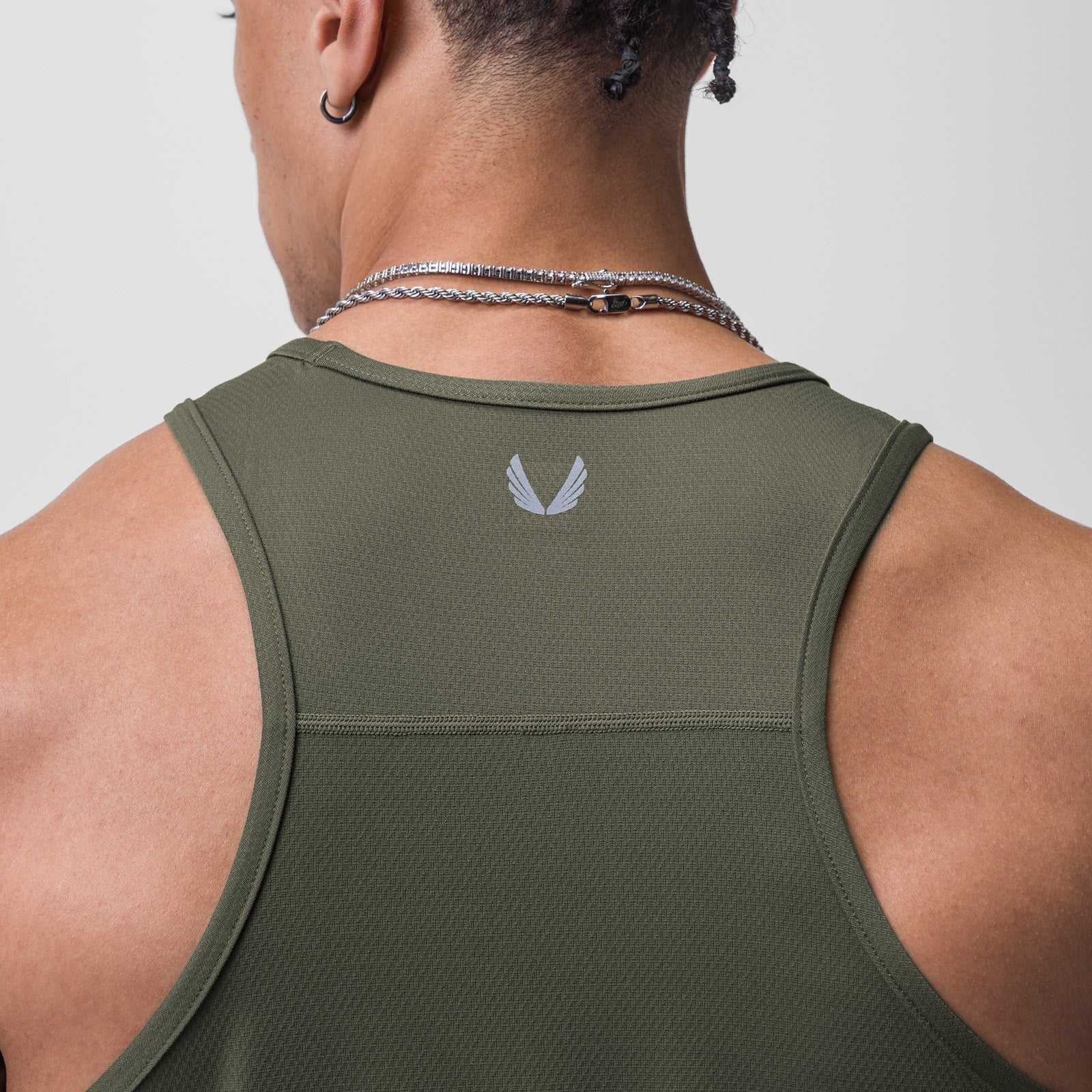 0754. AeroSilver® Training Singlet Olive | ASRV discount