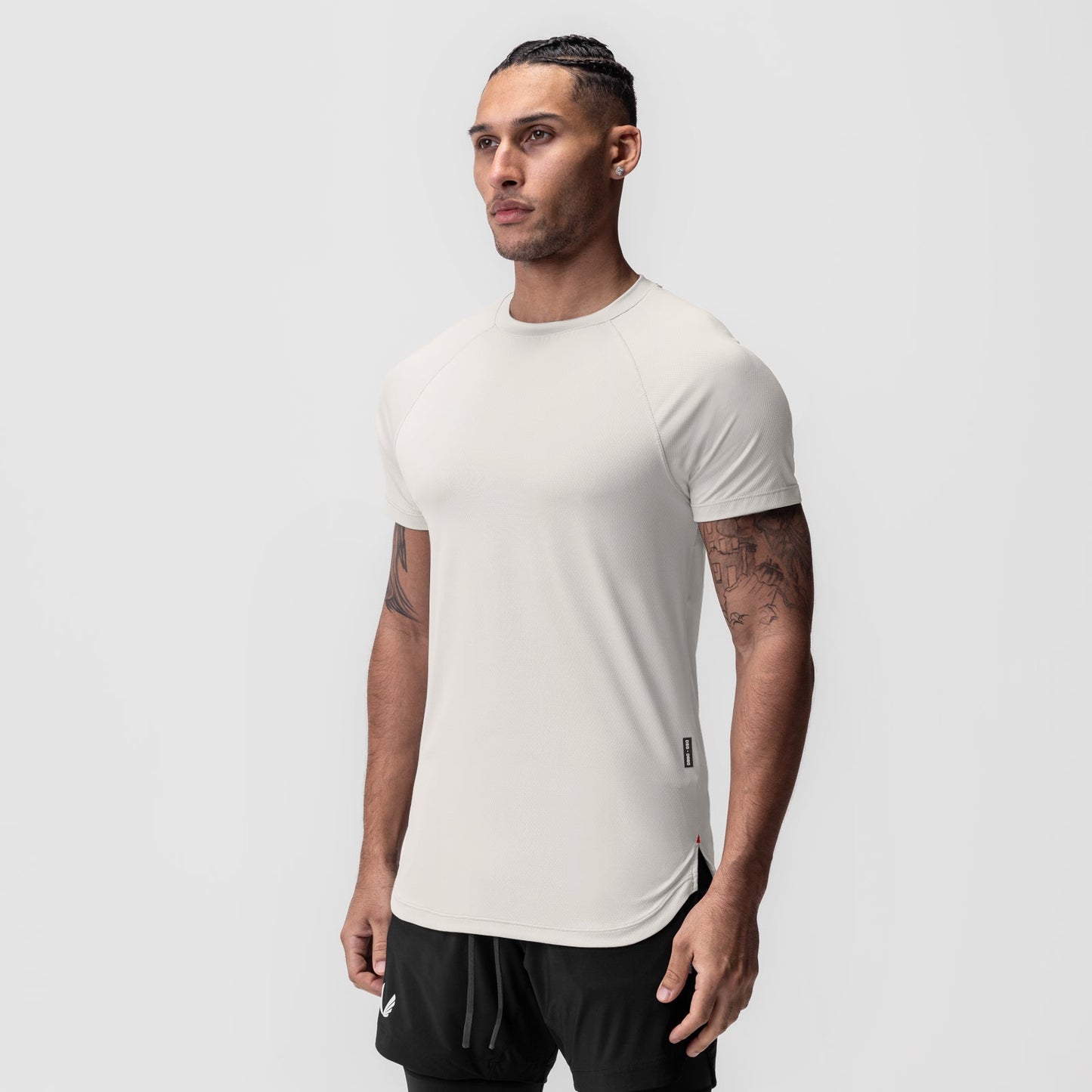 0660. AeroSilver® Established Tee Ivory Cream | ASRV Discount
