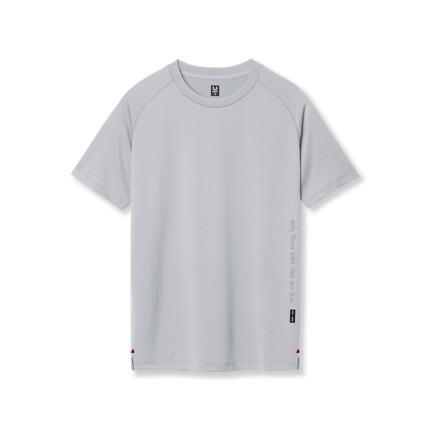 0839. 3D-Lite® 2.0 Lycra® Fitted Tee Slate Grey "OTWR" | ASRV near me