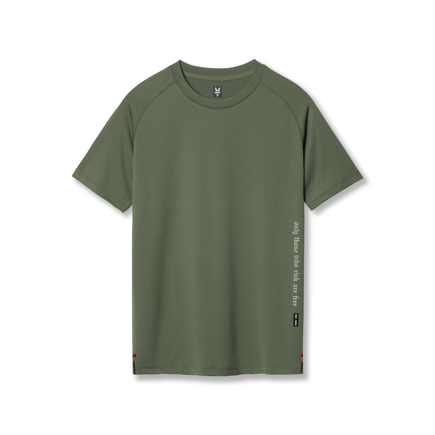 0839. 3D-Lite® 2.0 Lycra® Fitted Tee Olive "OTWR" | ASRV sale