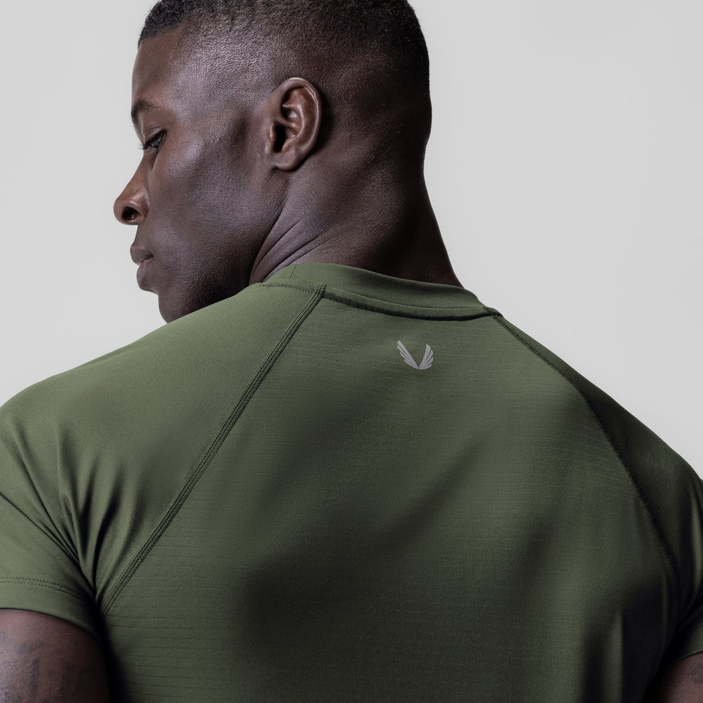 0839. 3D-Lite® 2.0 Lycra® Fitted Tee Olive "OTWR" | ASRV sale