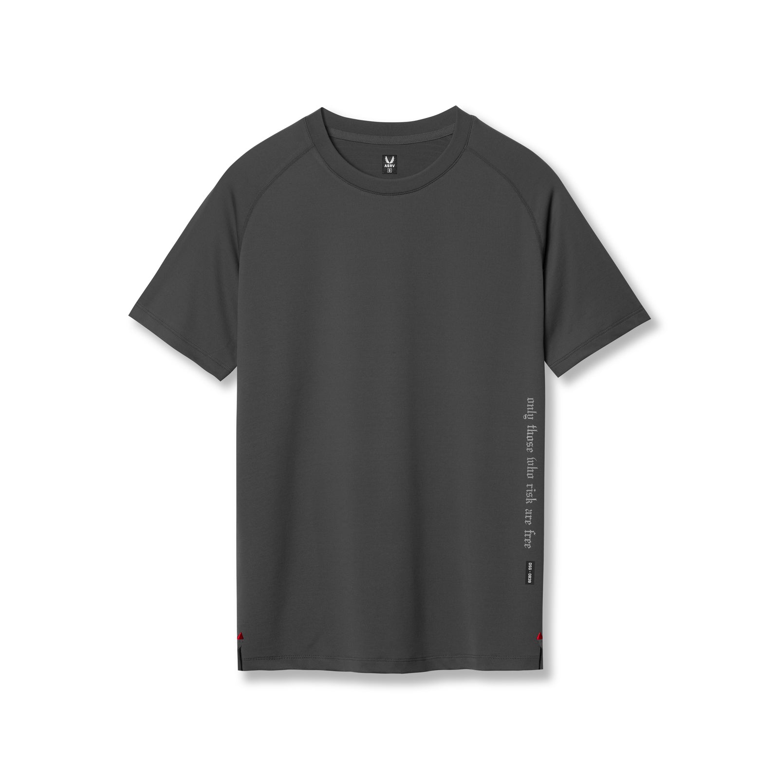 0839. 3D-Lite® 2.0 Lycra® Fitted Tee Space Grey "OTWR" | ASRV on sale