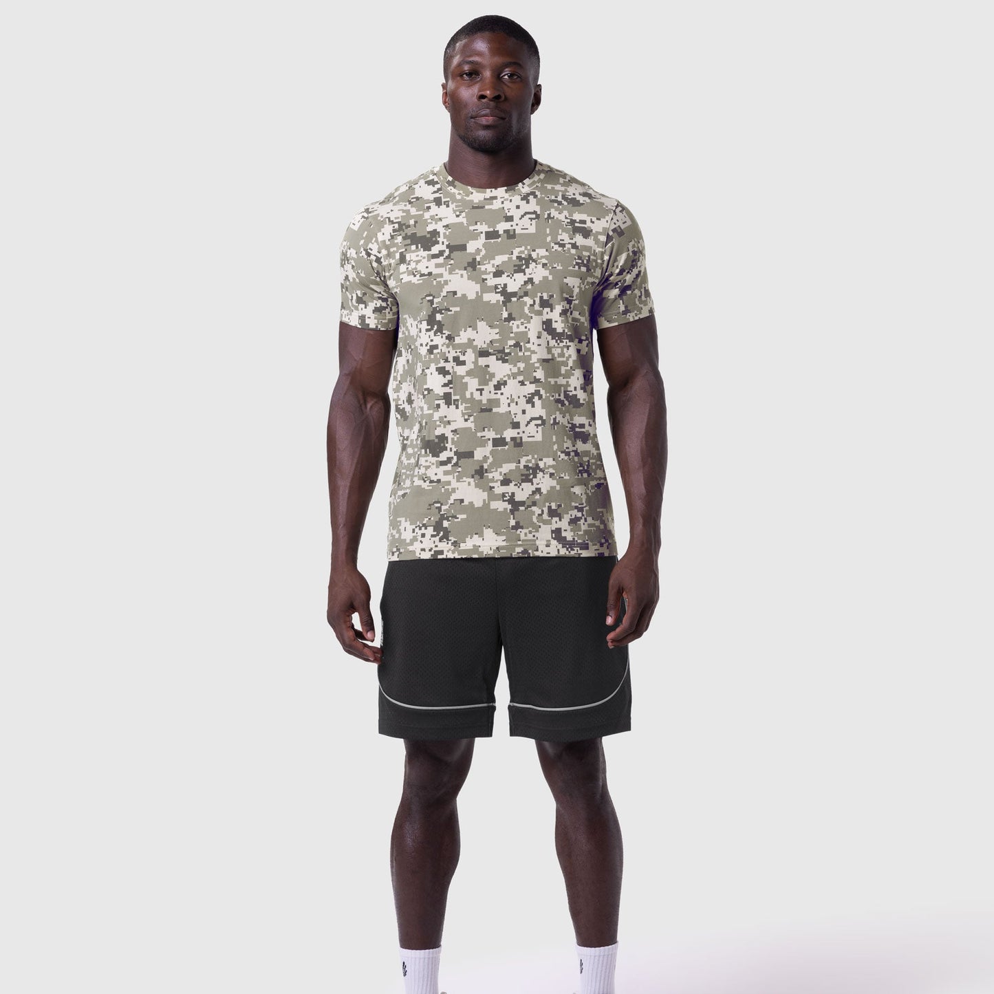 0923. Supima® Essential Tee Digital Camo | ASRV discount