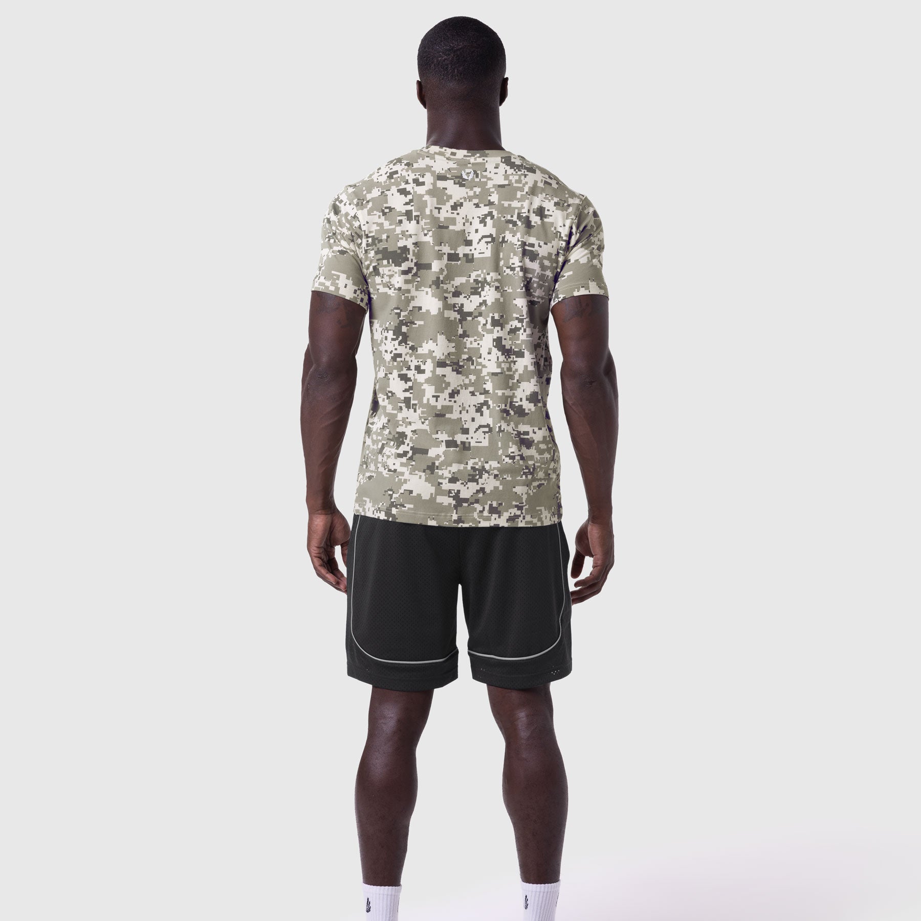 0923. Supima® Essential Tee Digital Camo | ASRV discount