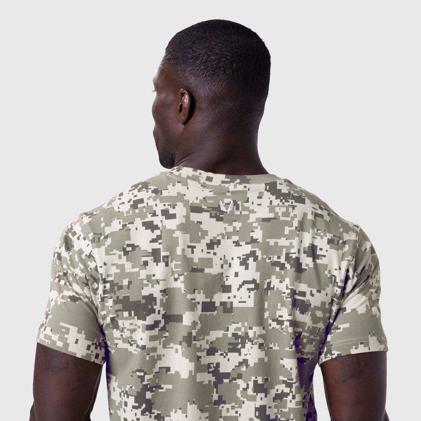 0923. Supima® Essential Tee Digital Camo | ASRV discount