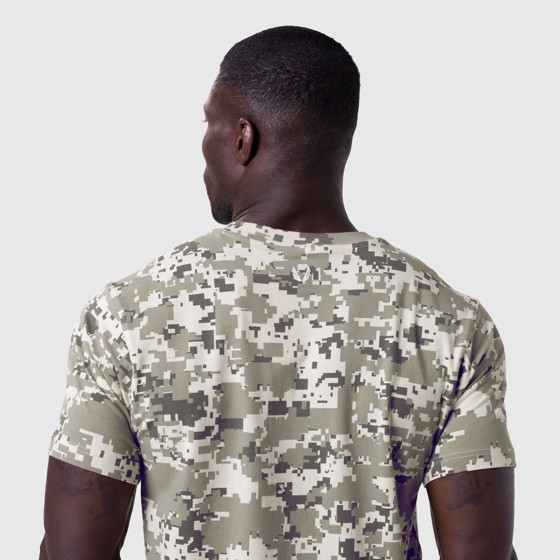0923. Supima® Essential Tee Digital Camo | ASRV discount