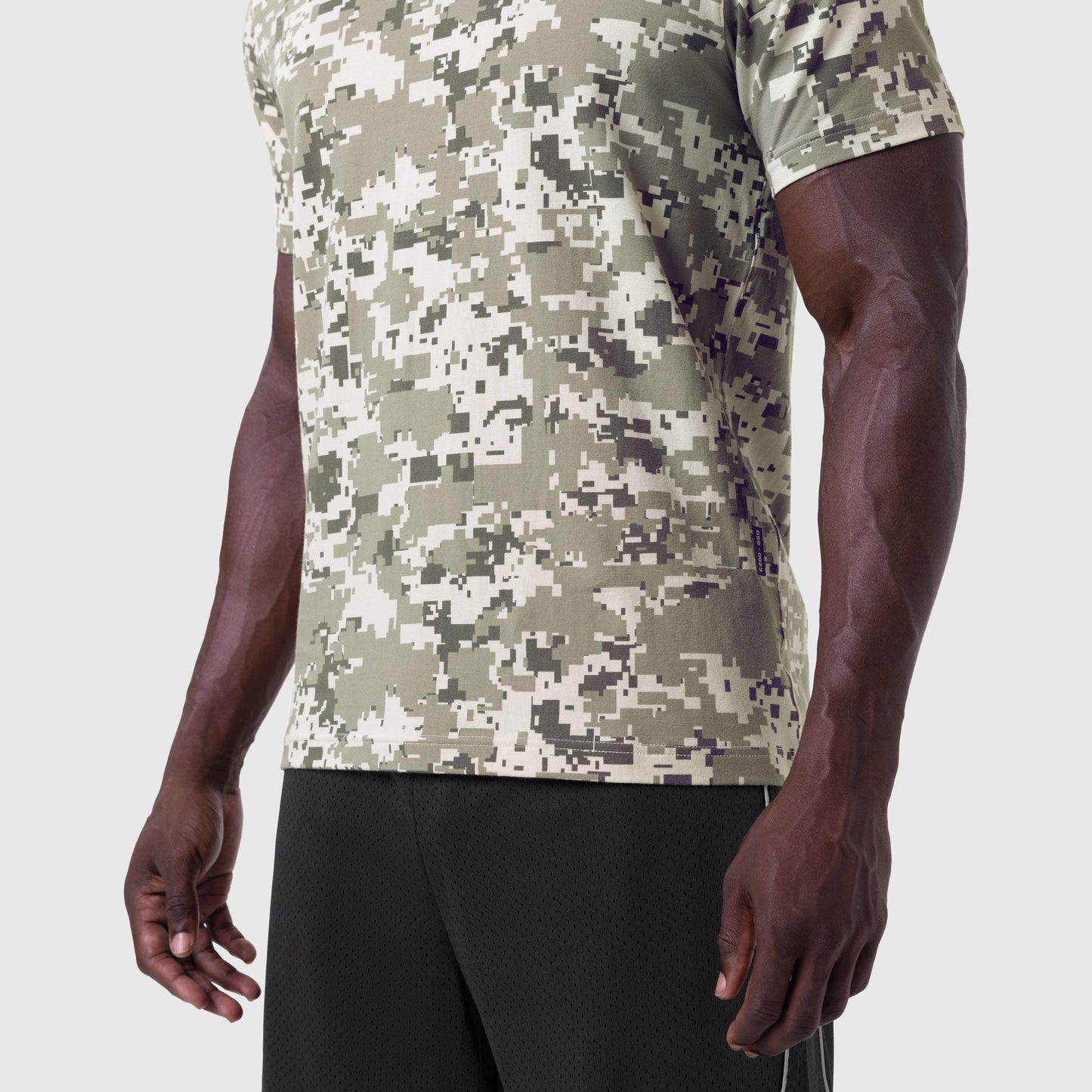 0923. Supima® Essential Tee Digital Camo | ASRV discount